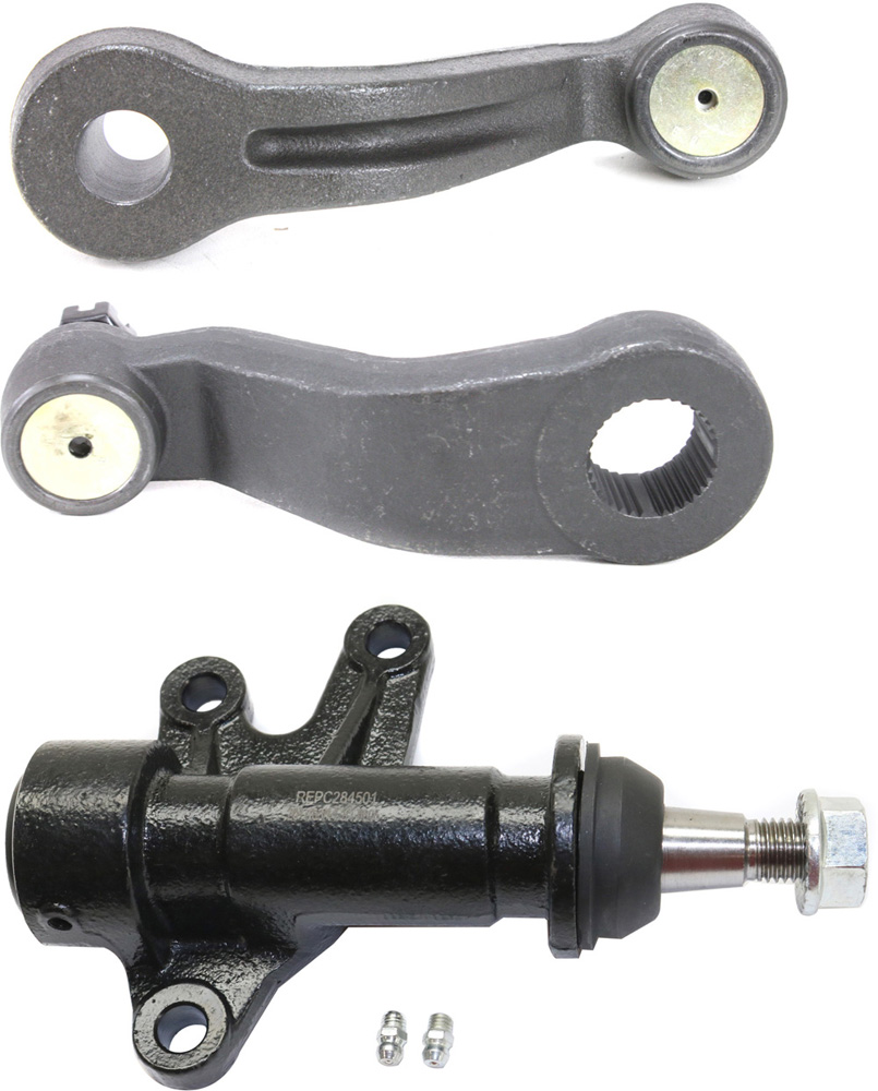 AM C K FULL SIZE P U 93-00 FRONT SUSPENSION KIT 3 pc Kit with Idler Arm Idler Arm Bracket and Pitman Arm SKU KIT 040514-13 OEM 190142-986008-2683691-4501103