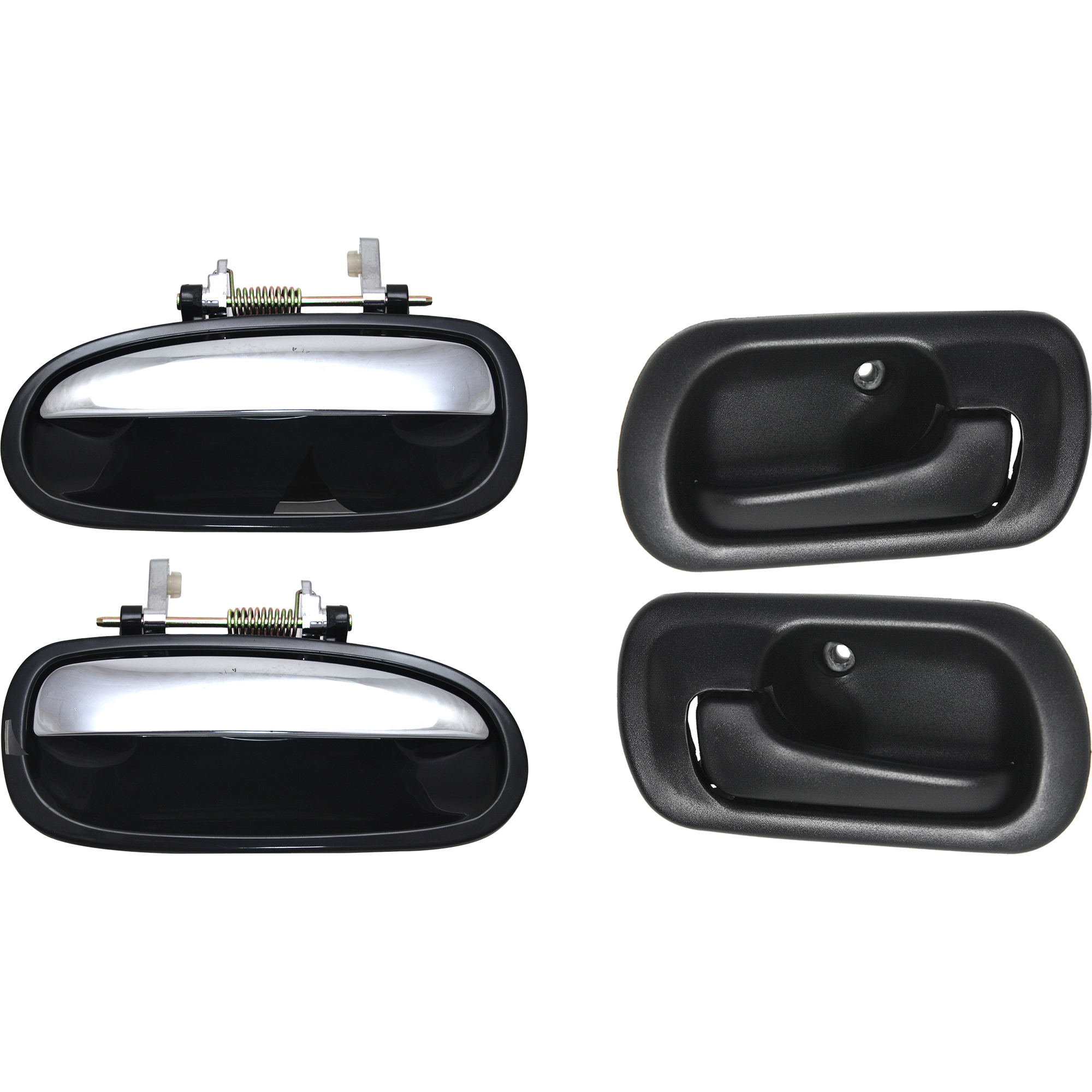 AM CIVIC 96-00 AUTO BODY REPAIR Set of 4 Rear RH and LH Interior and Exterior Door Handle SKU KIT 040818-118 OEM 72640S01A01-72680S01A01-72160S
