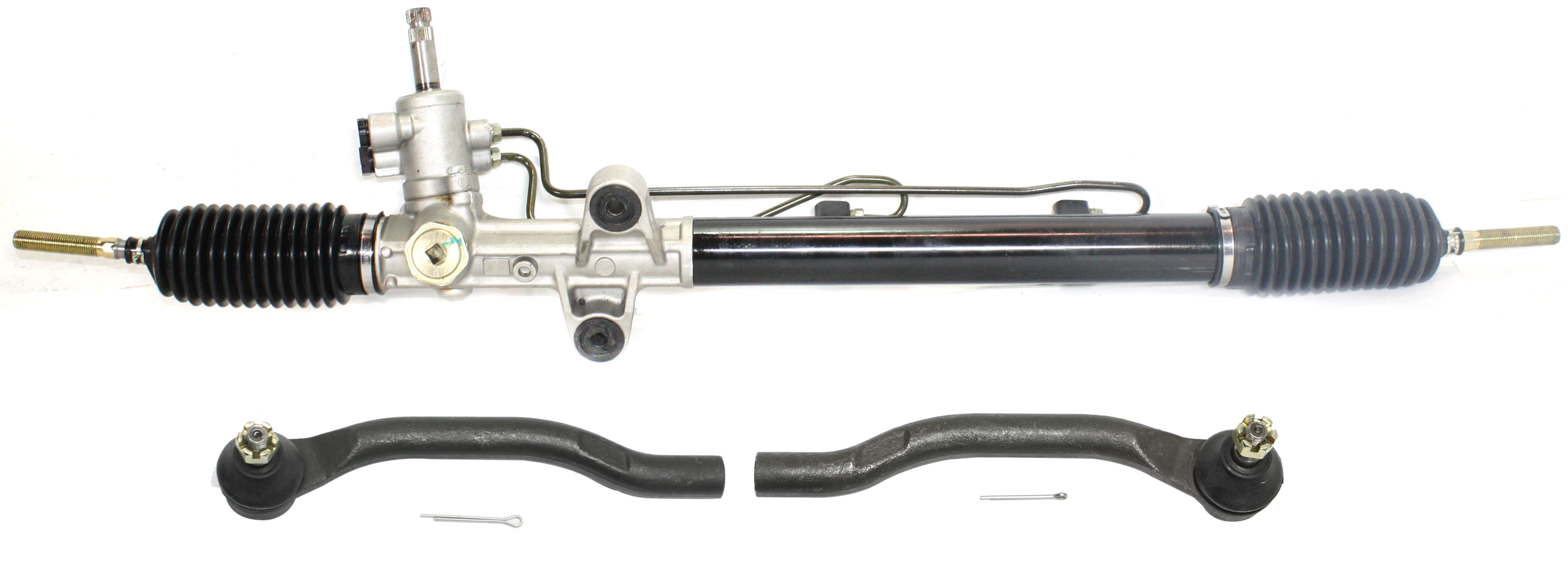 AM ACCORD 98-02 CL 01-03 FRONT SUSPENSION KIT 3 pc kit with Steering Rack and Tie Rod Ends SKU KIT 041415-19 OEM 53010S84A01-53010S87A01-53601S