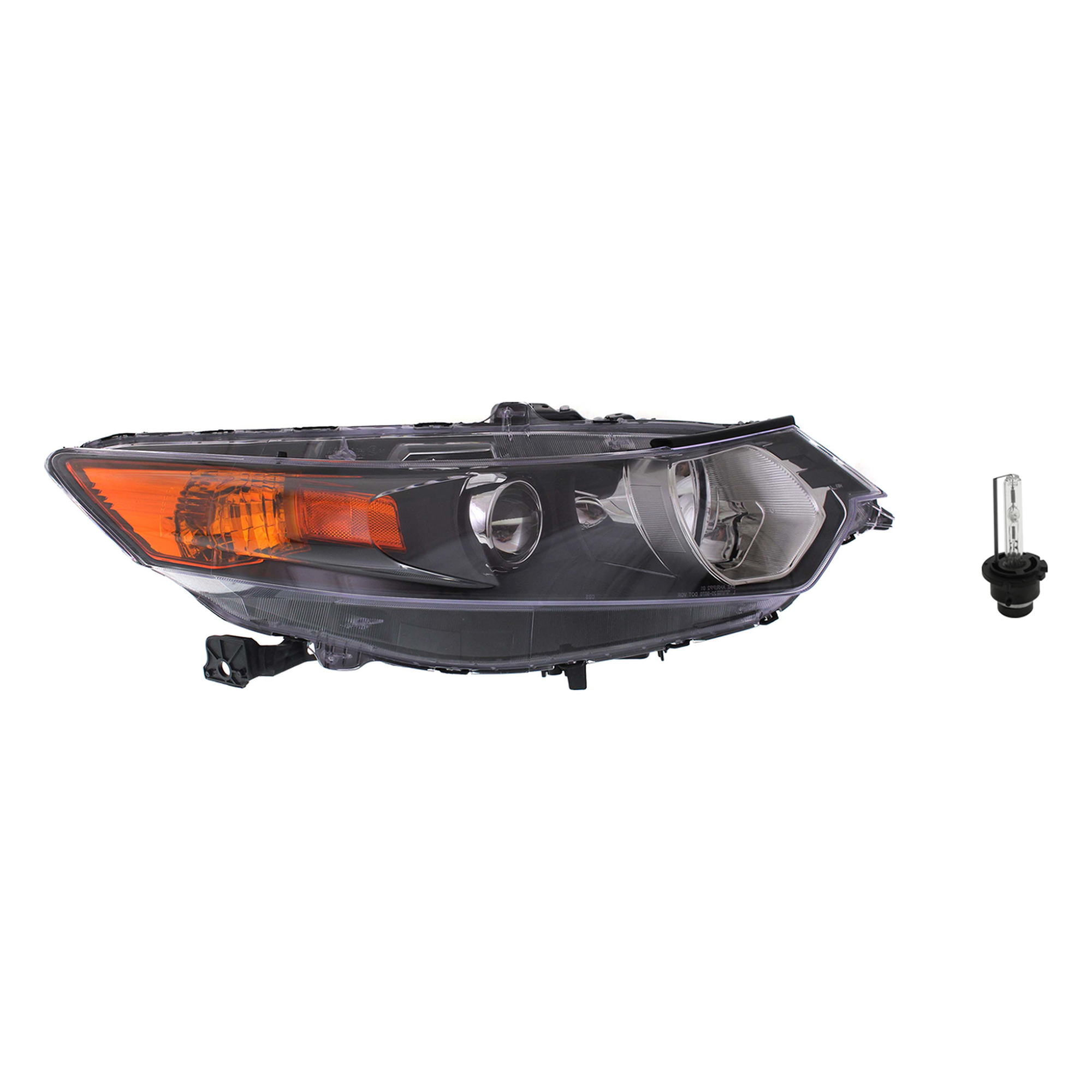 AM TSX 09-11 HEAD LAMP RH Assembly HID Xenon with HID Kit 2 pc Kit with Headlight Bulb SKU KIT 041423-1078