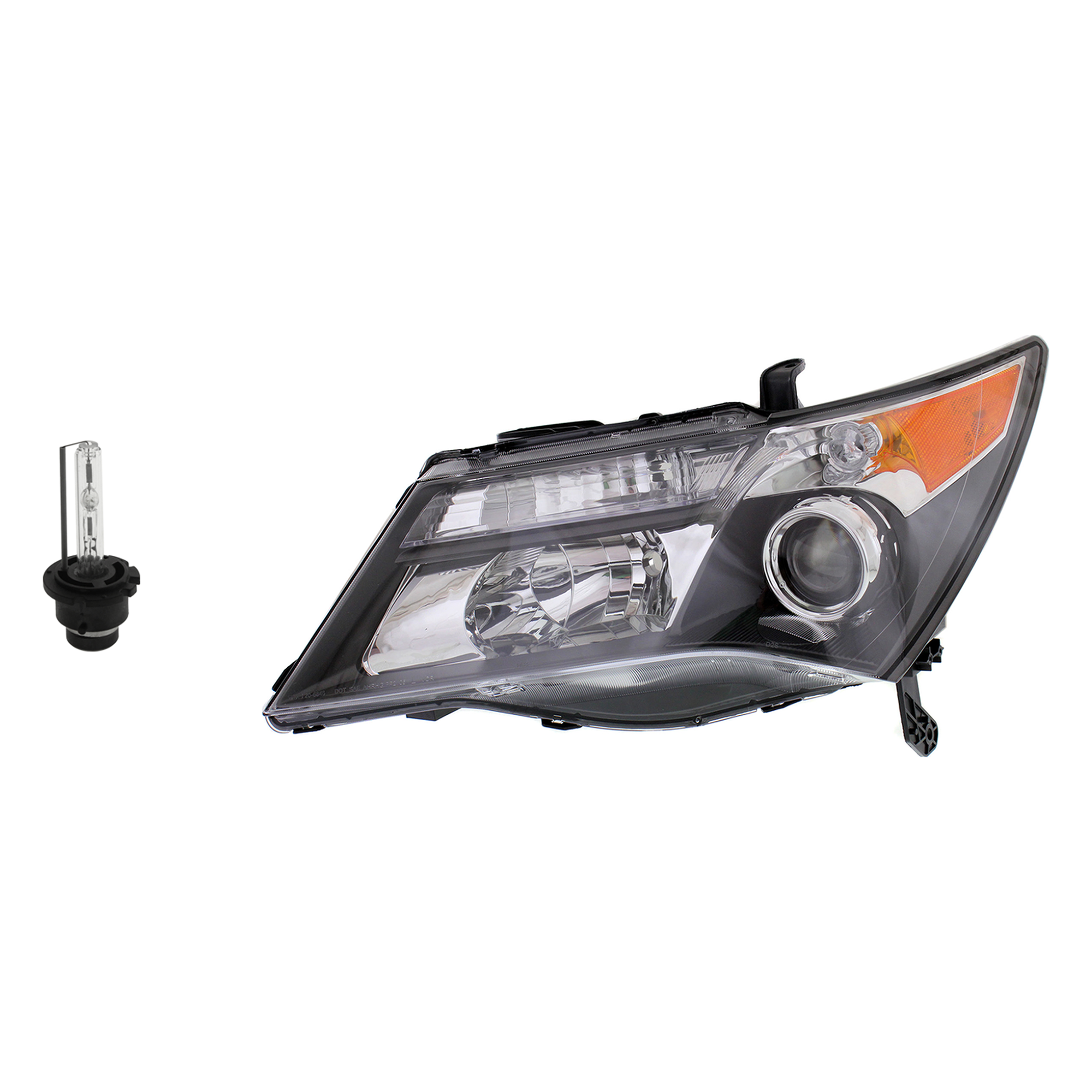 AM MDX 07-09 HEAD LAMP LH Assembly HID Xenon with HID Kit 2 pc Kit with Headlight Bulb SKU KIT 041423-377