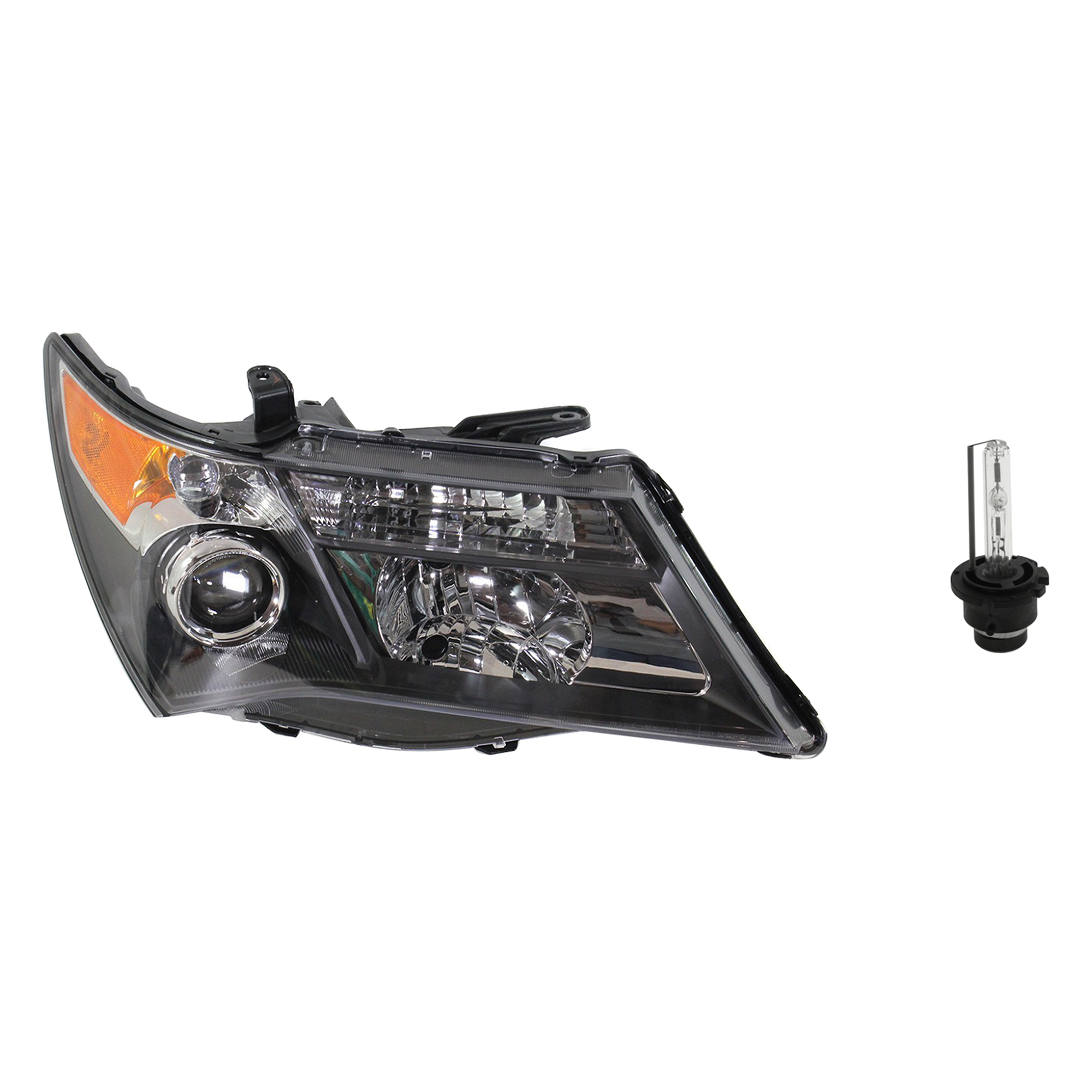 AM MDX 07-09 HEAD LAMP RH Assembly HID Xenon with HID Kit 2 pc Kit with Headlight Bulb SKU KIT 041423-388