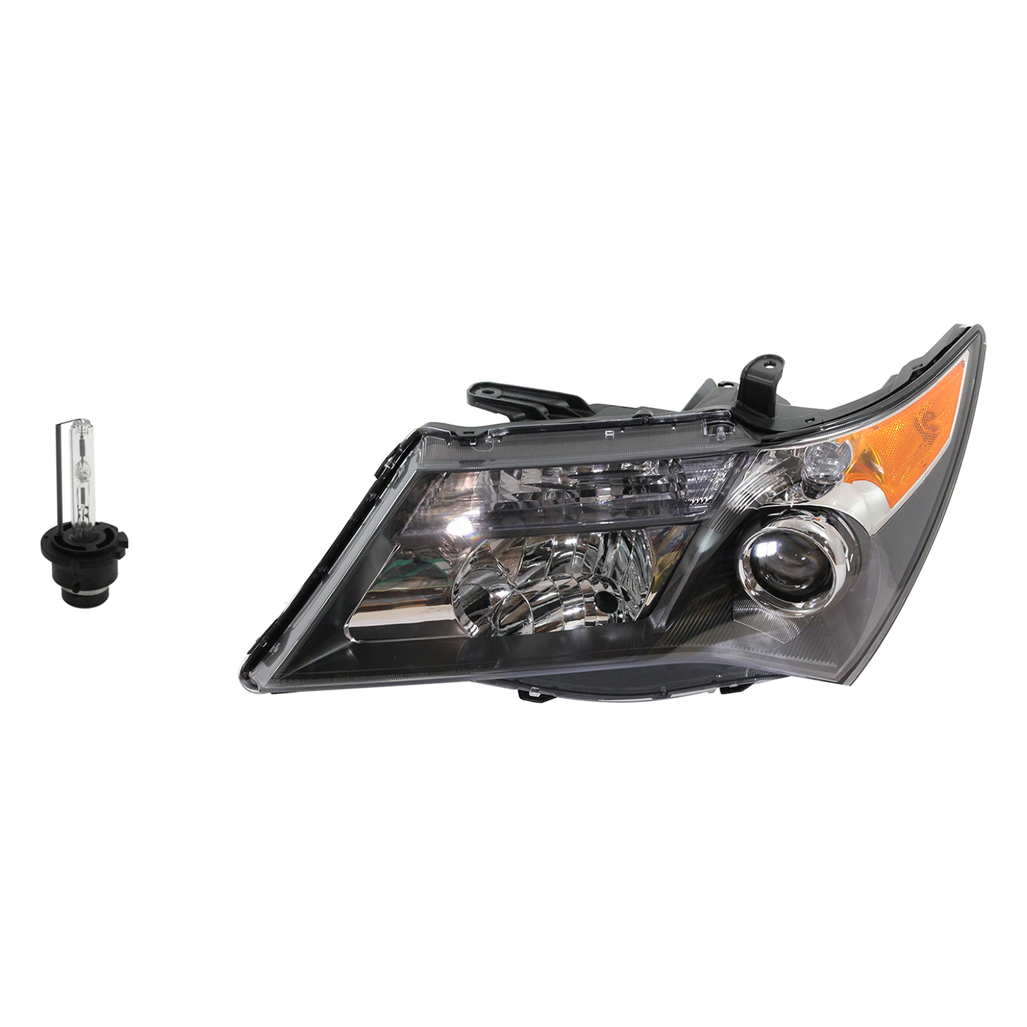 AM MDX 07-09 HEAD LAMP LH Assembly HID Xenon with HID Kit 2 pc Kit with Headlight Bulb SKU KIT 041423-399