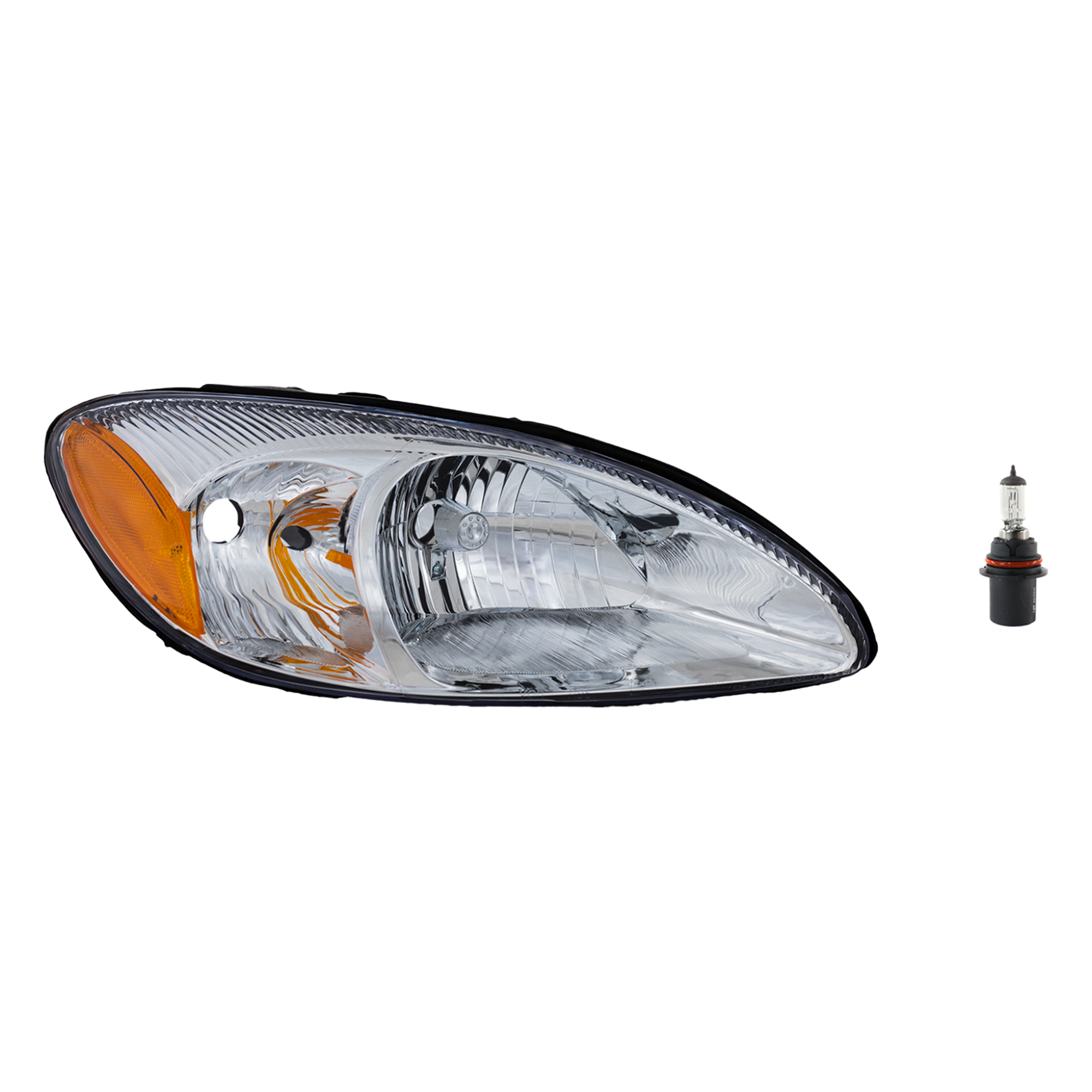 AM TAURUS 00-07 HEAD LAMP RH Assembly Halogen 2 pc Kit with Headlight Bulb SKU KIT 041423-449