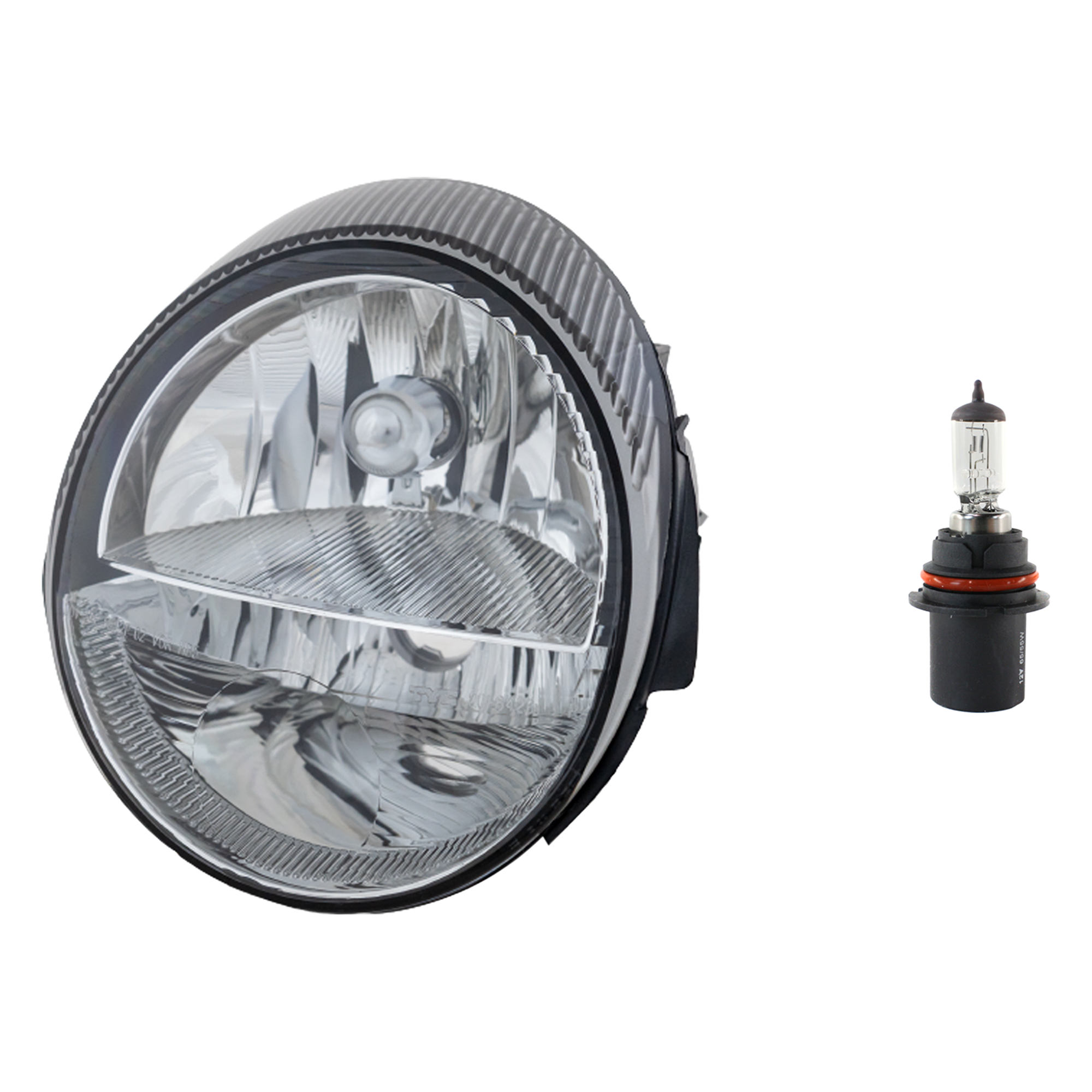 AM THUNDERBIRD 02-05 HEAD LAMP RH Assembly Halogen 2 pc Kit with Headlight Bulb SKU KIT 041423-454