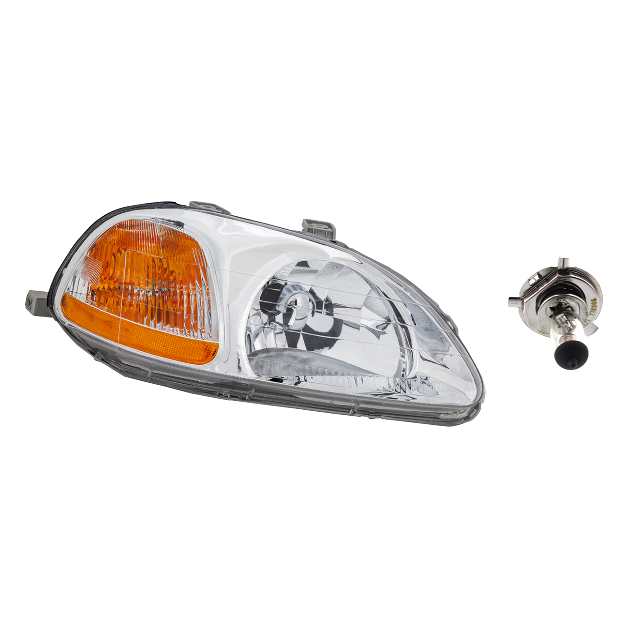 AM CIVIC 96-98 HEAD LAMP RH Assembly Halogen 2 pc Kit with Headlight Bulb SKU KIT 041423-465