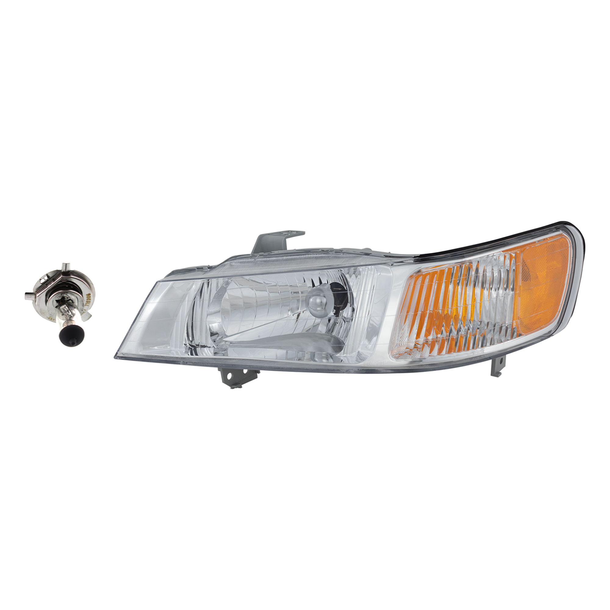 AM ODYSSEY 99-04 HEAD LAMP LH Assembly Halogen 2 pc Kit with Headlight Bulb SKU KIT 041423-527