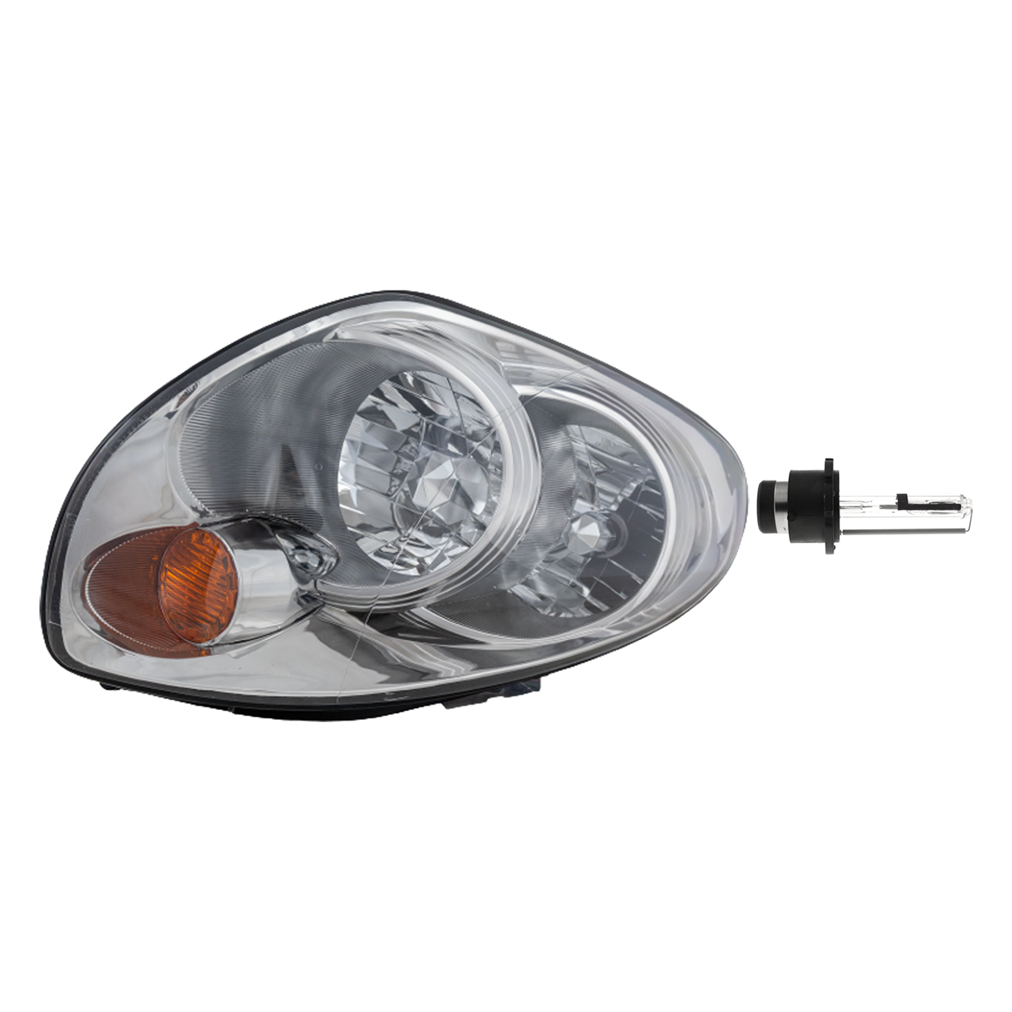 AM G35-05-06 HEAD LAMP RH Assembly HID Xenon with HID Kit 2 pc Kit with Headlight Bulb SKU KIT 041423-564