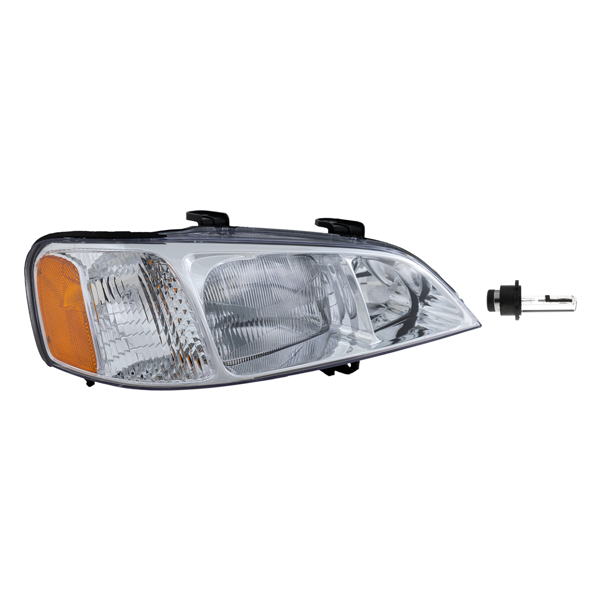 AM TL 99-01 HEAD LAMP RH Assembly HID Xenon with HID Kit 2 pc Kit with Headlight Bulb SKU KIT 041423-625