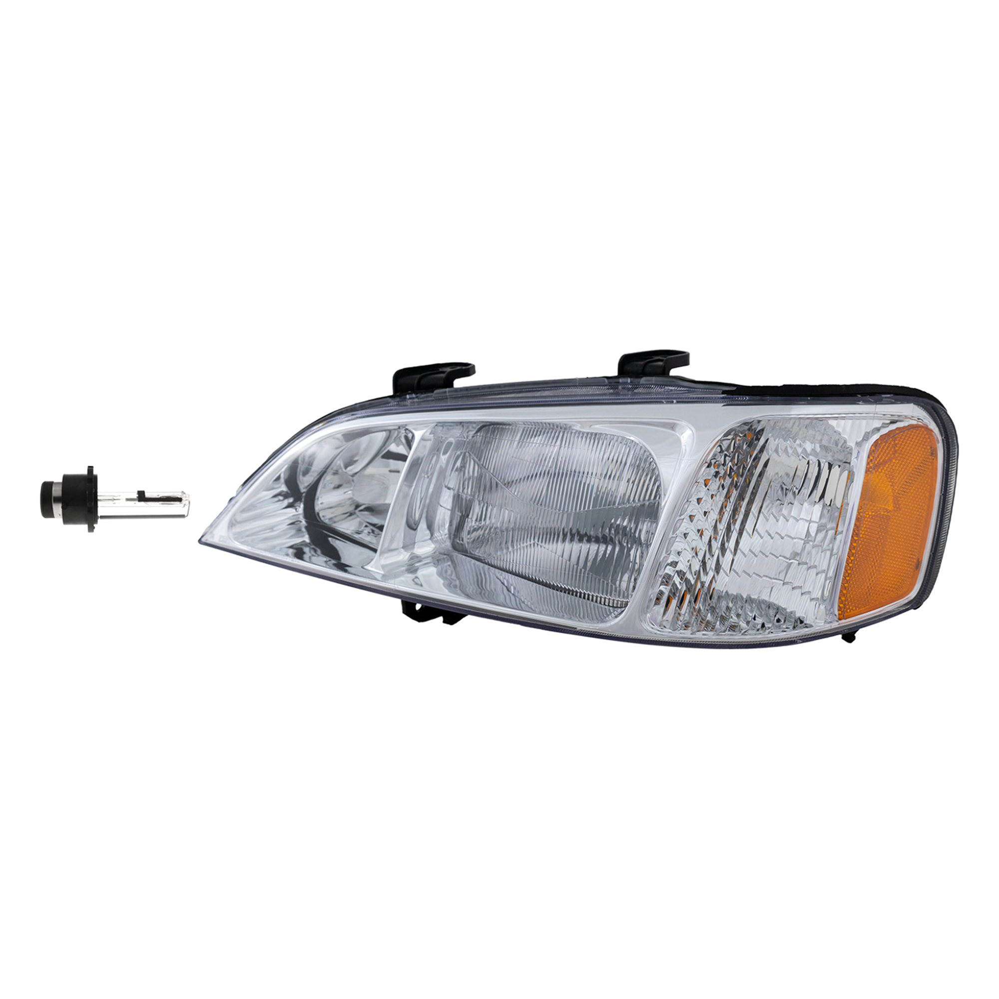 AM TL 99-01 HEAD LAMP LH Assembly HID Xenon with HID Kit 2 pc Kit with Headlight Bulb SKU KIT 041423-636