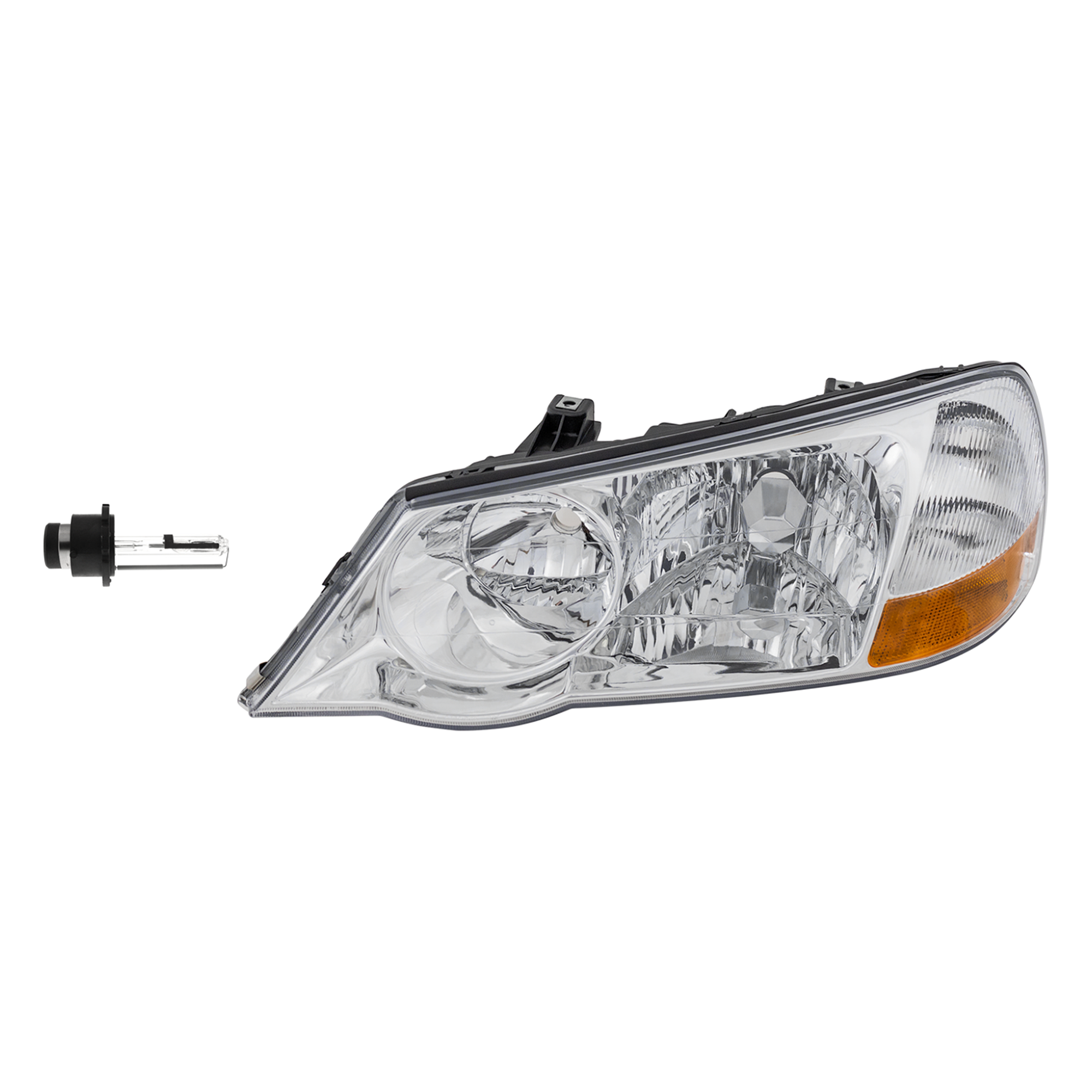 AM TL 02-03 HEAD LAMP LH Assembly HID Xenon with HID Kit 2 pc Kit with Headlight Bulb SKU KIT 041423-680