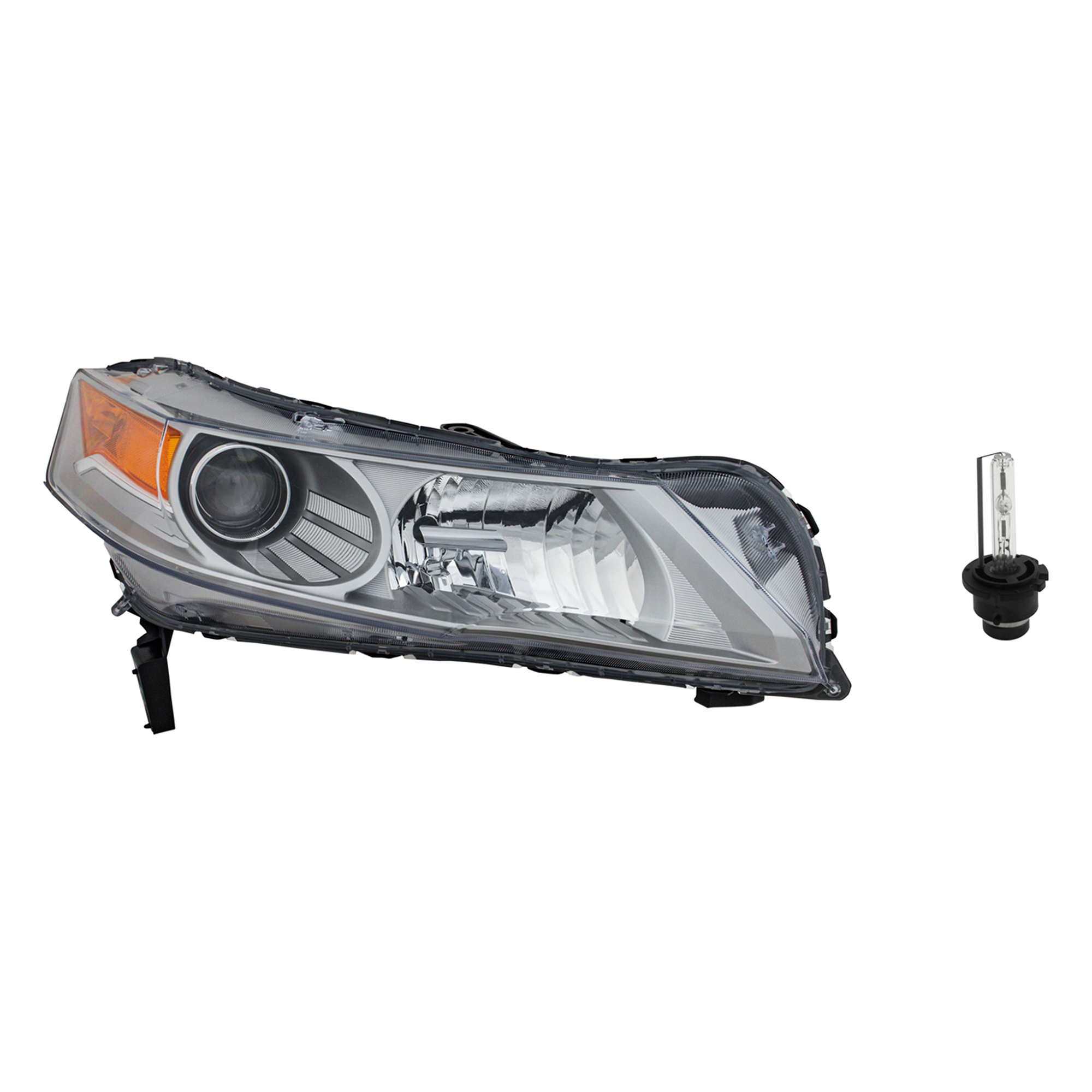 AM TL 09-11 HEAD LAMP RH Assembly HID Xenon with HID Kit 2 pc Kit with Headlight Bulb SKU KIT 041423-867