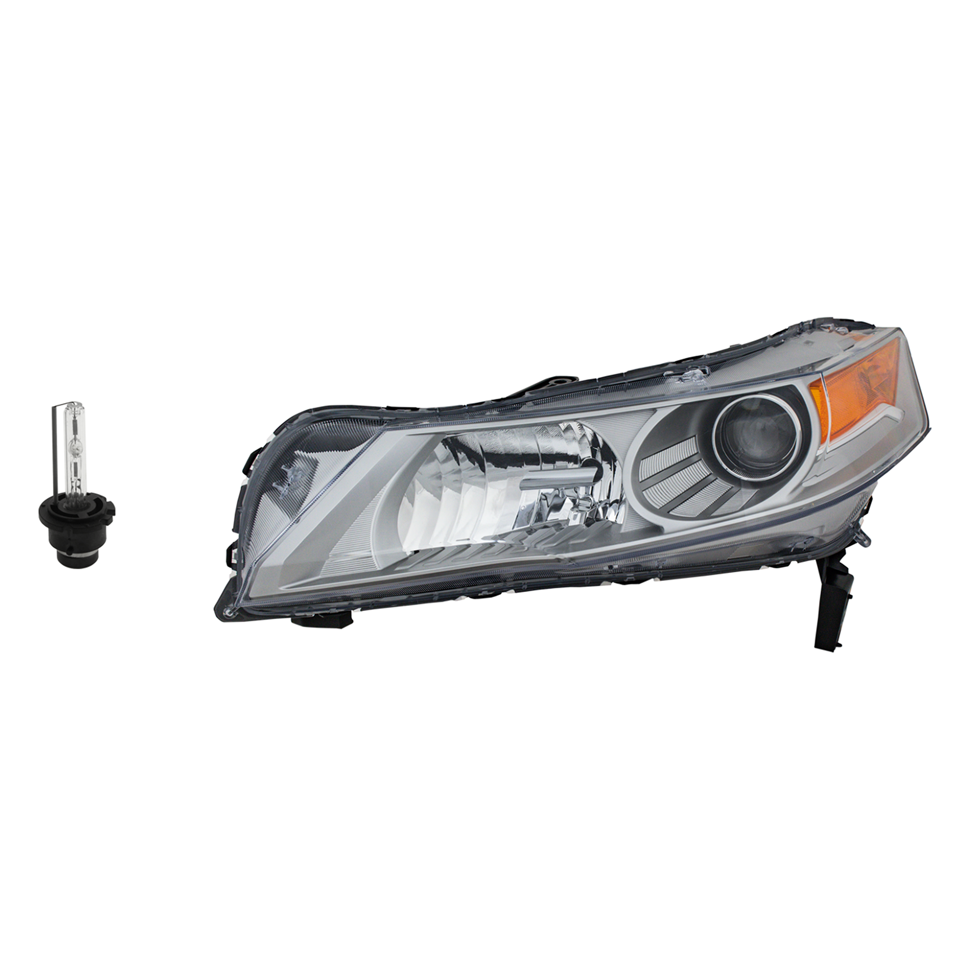 AM TL 09-11 HEAD LAMP LH Assembly HID Xenon with HID Kit 2 pc Kit with Headlight Bulb SKU KIT 041423-878