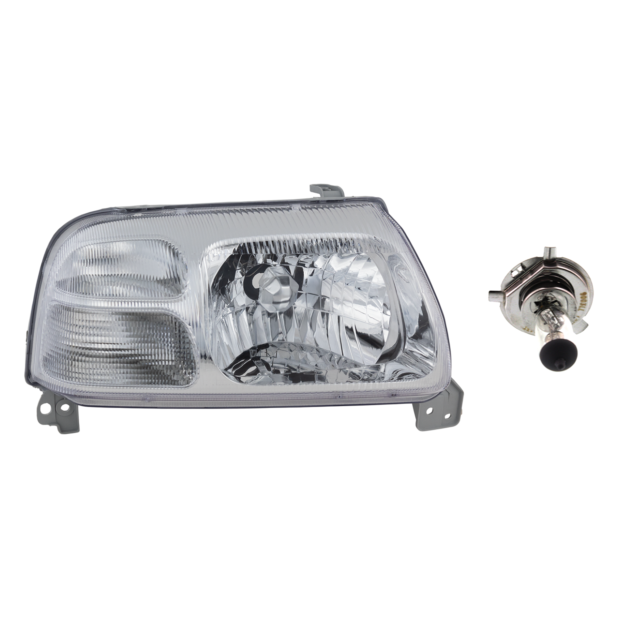 AM VITARA 99-04 HEAD LAMP RH Assembly Halogen 2 pc Kit with Headlight Bulb SKU KIT 041423-973