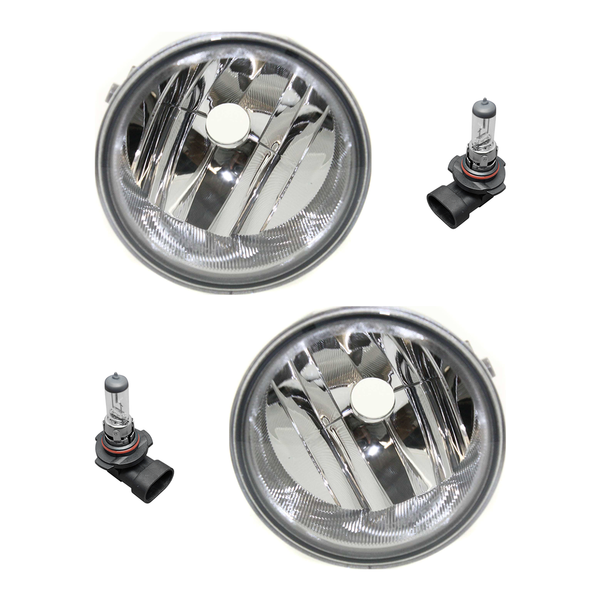 AM F 150-06-06 FOG LAMP RH AND LH 4 pc kit Lens and Housing Halogen includes Fog Light Bulb SKU KIT 041523-16 Partslink FO2594104 FO2595104 OEM AL3Z15200A AL3Z15201A 10346260