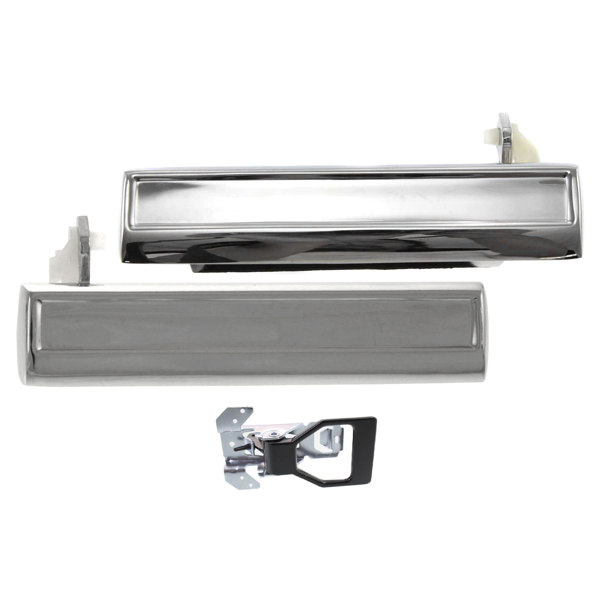 AM CAMARO FIREBIRD 82-92 FRONT EXTERIOR DOOR HANDLE RH AND LH 4 pc kit with Interior Door Handles SKU KIT 041618-21 Partslink GM1323101 GM1322101 GM1352123 OEM 20332644-20332645-20220728