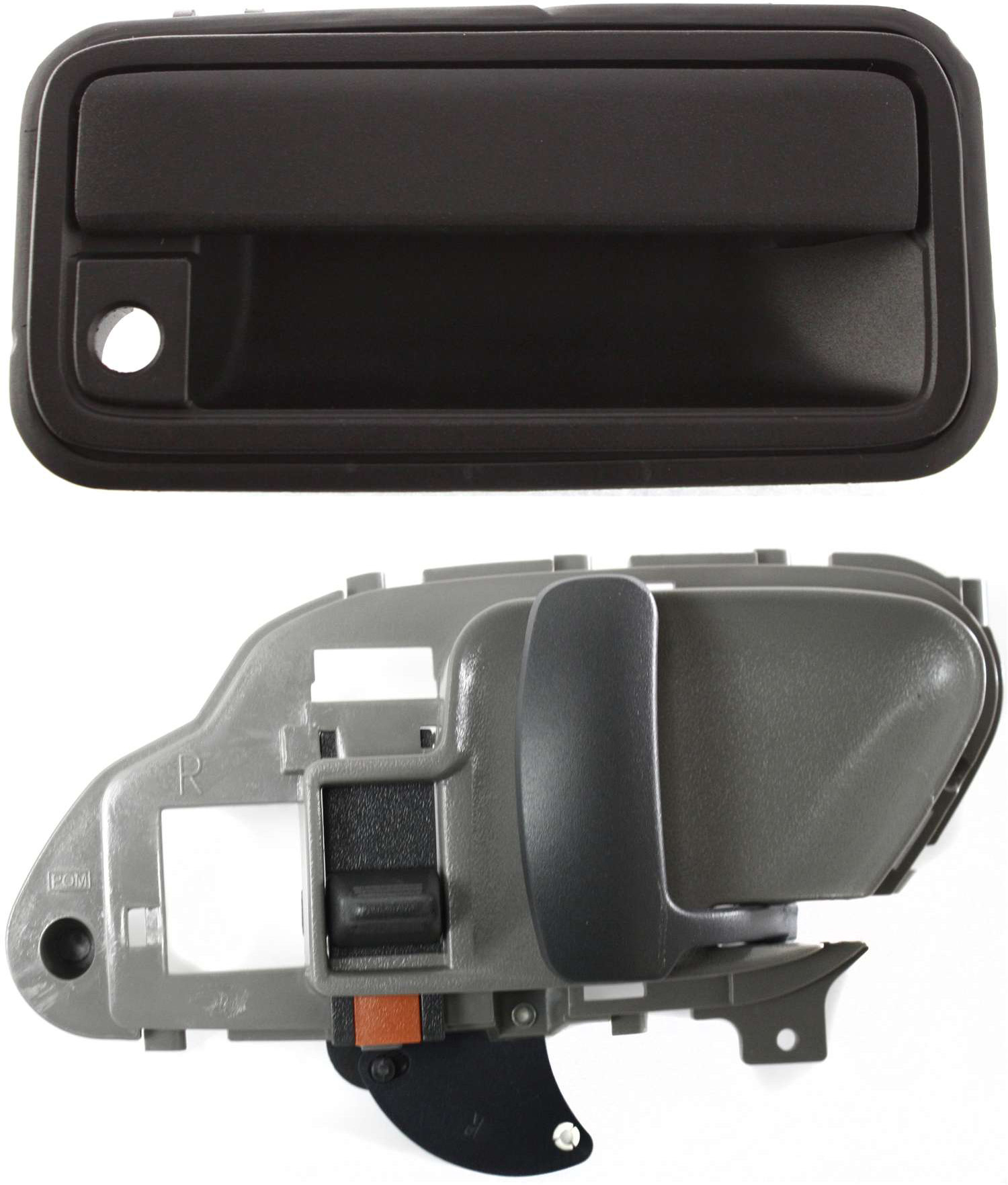 AM C K FULL SIZE P U 95-00 FRONT EXTERIOR DOOR HANDLE RH 2 pc kit with Interior Door Handle SKU KIT 041618-29 Partslink GM1311132 GM1353101 OEM 15742230-15708044