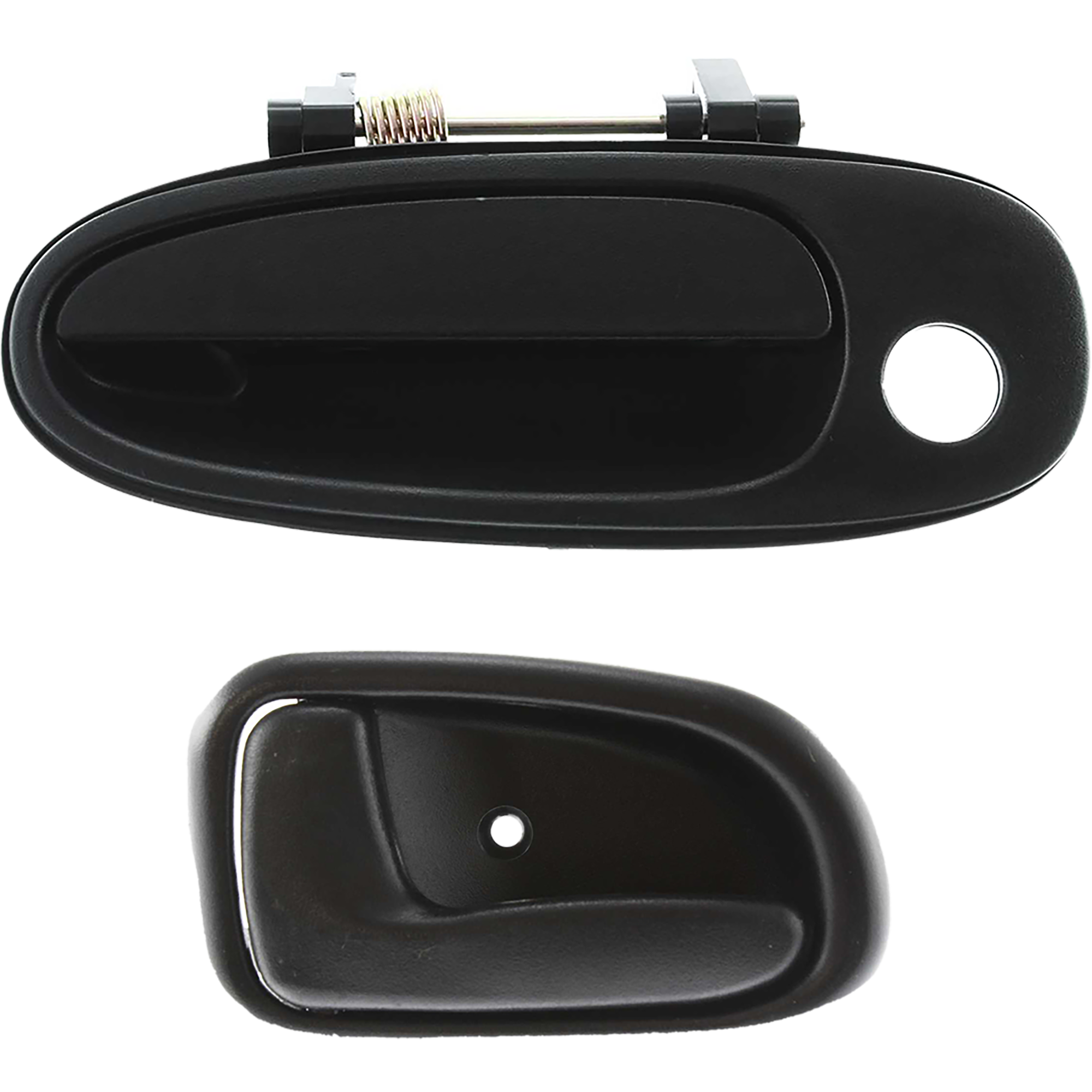 AM COROLLA PRIZM 93-97 FRONT EXTERIOR DOOR HANDLE LH 2 pc kit with Interior Door Handle SKU KIT 041618-40 Partslink TO1310102 TO1352140 OEM 6922012160-94852496-94856403-6
