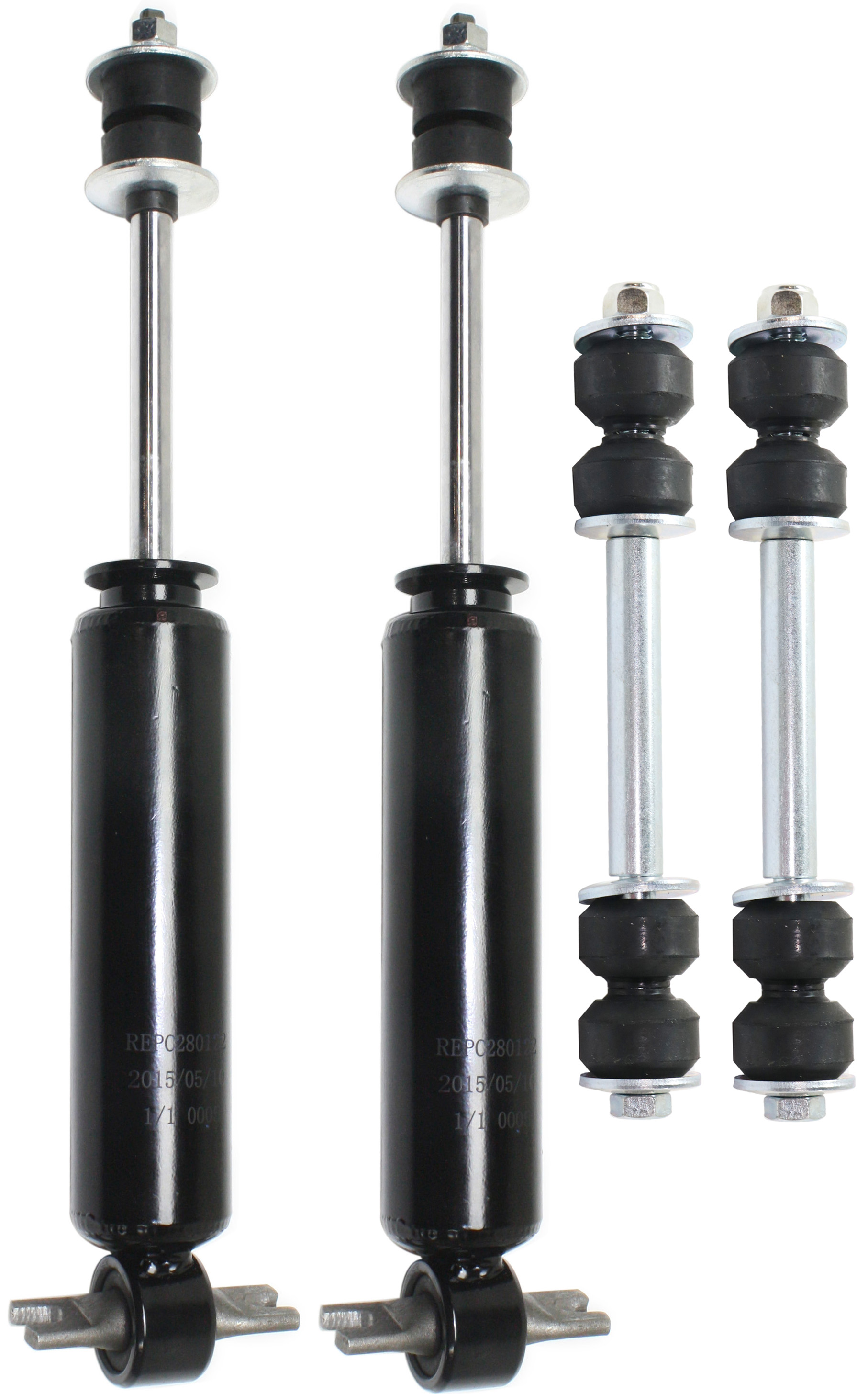 AM S10-82-03 BLAZER 95-05 FRONT SUSPENSION KIT RH AND LH 4 pc kit w Shock Absorbers and Sway Bar Links SKU KIT 041818-42 OEM 22064819-22064820-18064-315125