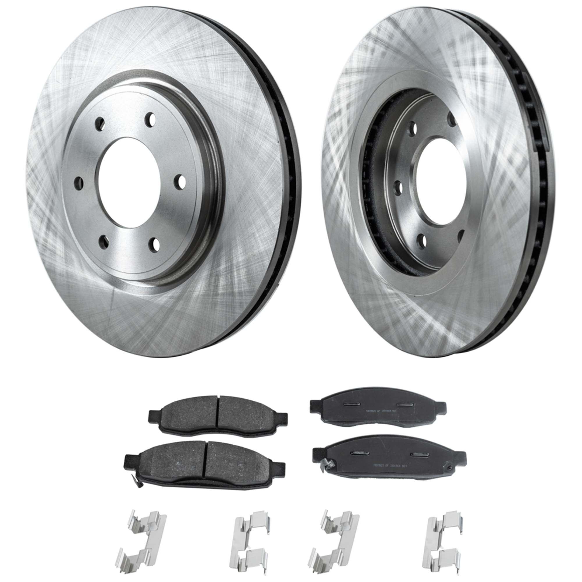 AM TITAN 07-07 FRONT BRAKE DISC AND PAD KIT 4 pc kit SKU KIT 042523-20 OEM 40206ZR00A 402069FF0B 41060ZC0