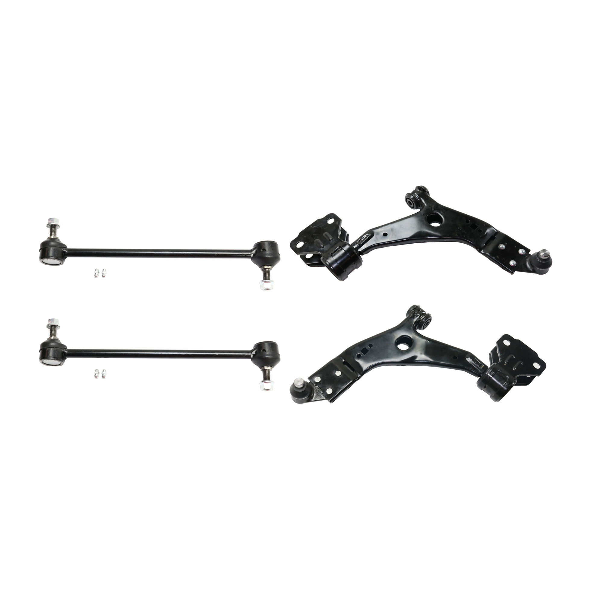 AM ESCAPE 13-14 FRONT CONTROL ARM KIT RH AND LH Lower 4 pc kit with Sway Bar Links SKU KIT 042621-04-69 OEM CV6Z3078C CV613A423APA CV6Z307