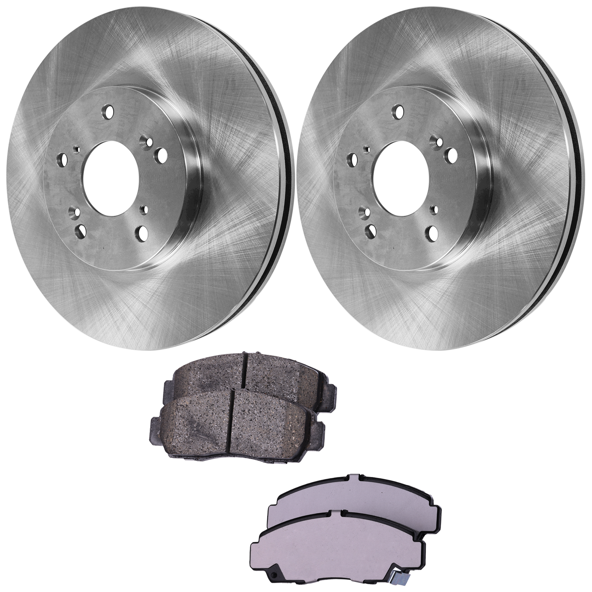 AM TL 99-08 ACCORD 03-10 FRONT BRAKE DISC AND PAD KIT 4 pc kit SKU KIT 042621-05-50 OEM 45251S0X000-45022S0KA00-45022S