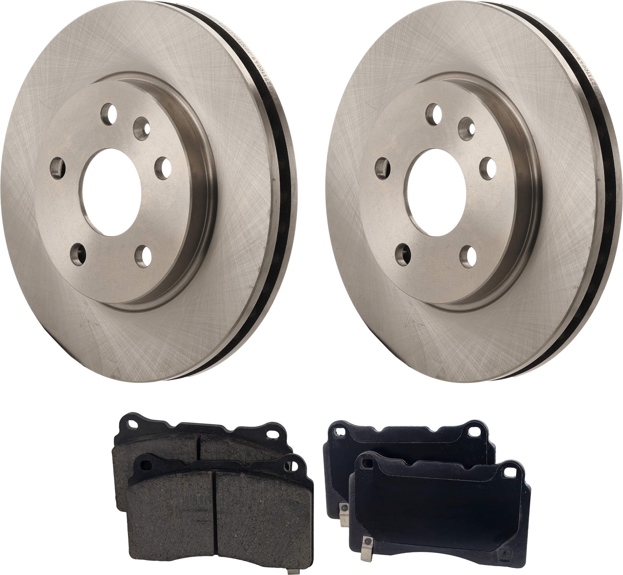AM REGAL 14-17 FRONT BRAKE DISC AND PAD KIT 4 pc Kit SKU KIT 042723-16 OEM 13502213-23271117-84060417-842