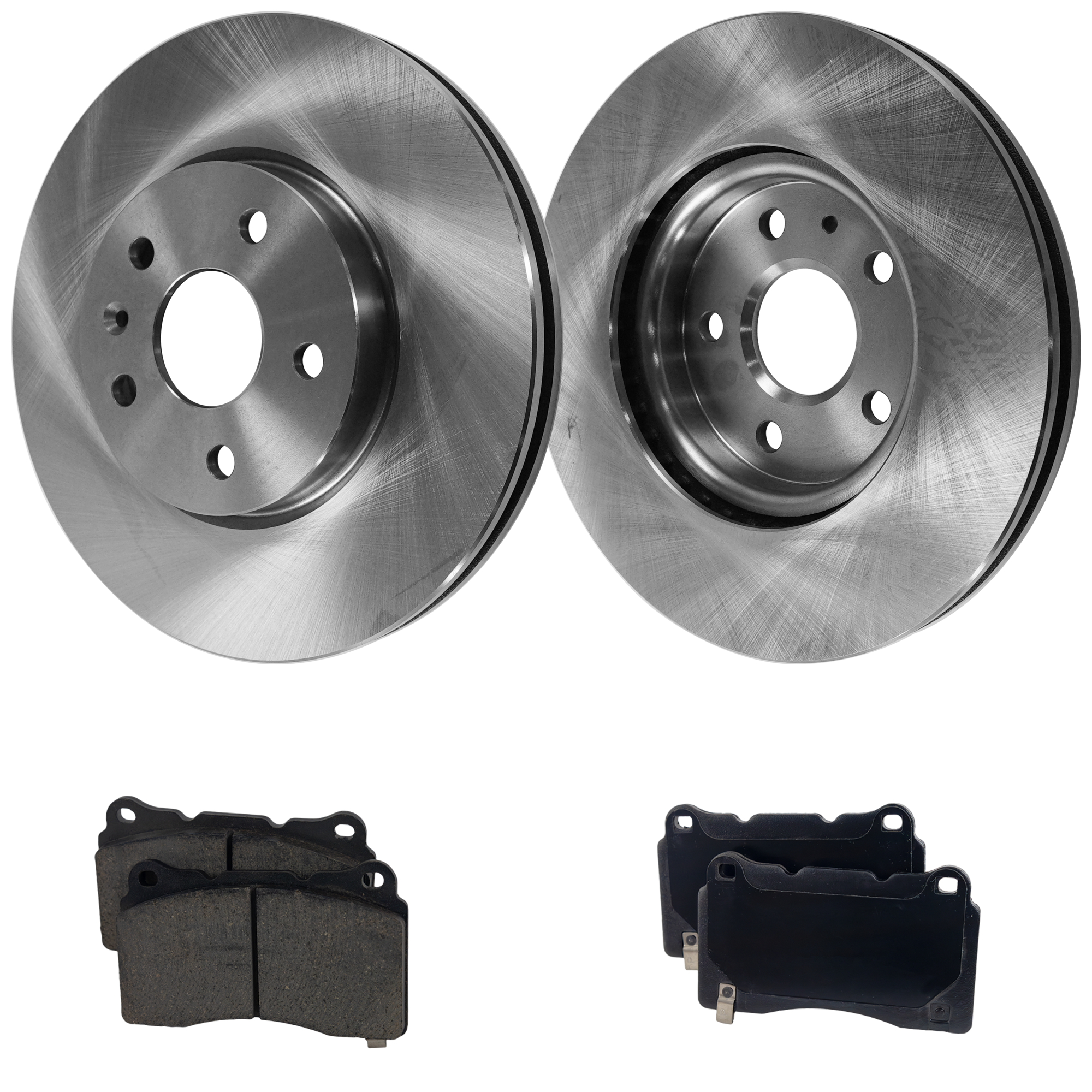 AM REGAL 14-17 FRONT BRAKE DISC AND PAD KIT 2 Wheel Set SKU KIT 042723-17 OEM 569064-569422-13501308-2327111