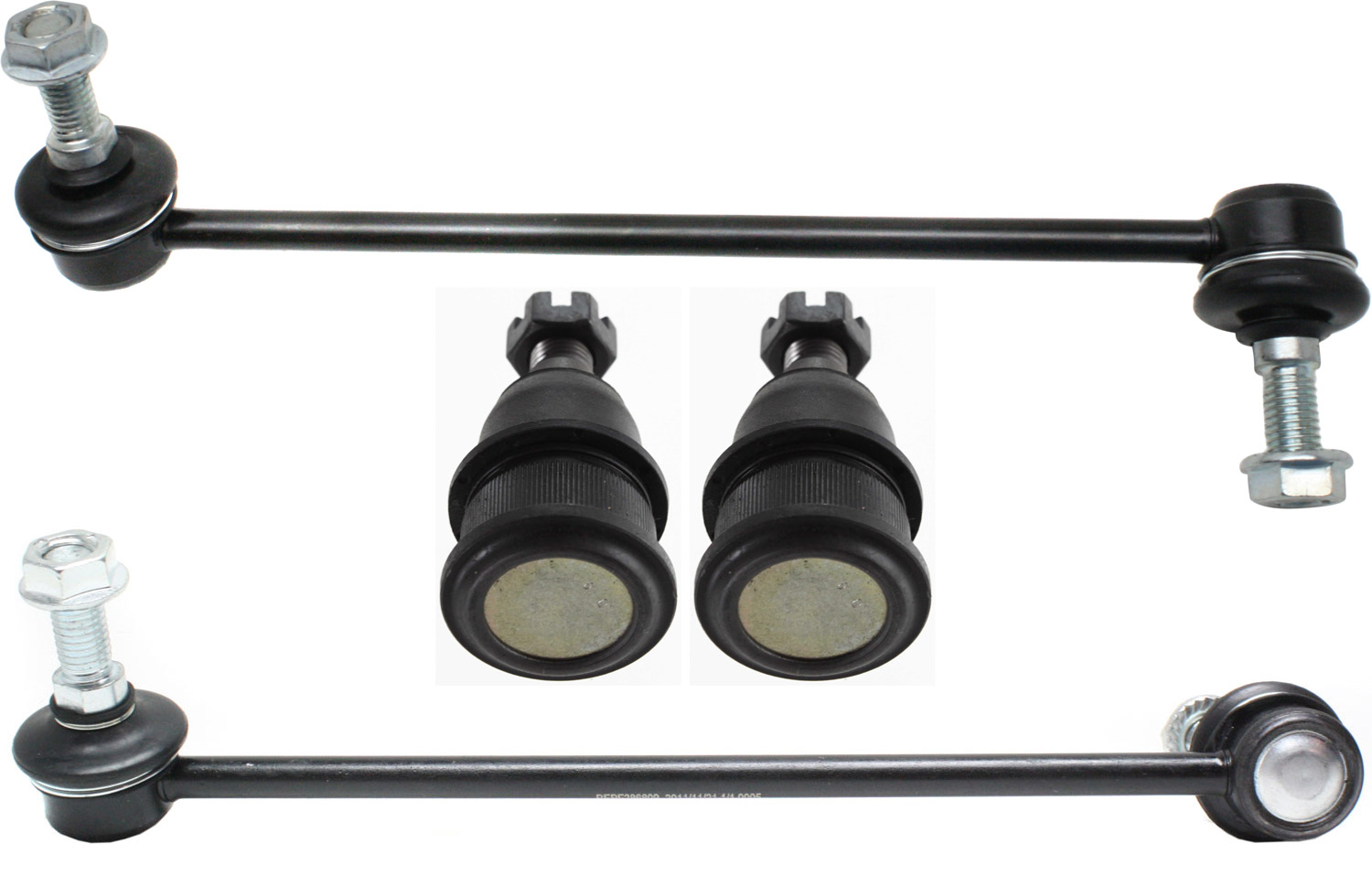 AM CONTINENTAL 95-02 TAURUS 96-07 FRONT SUSPENSION KIT RH AND LH 4 pc kit w Ball Joints and Sway Bar Links SKU KIT 042815-08 OEM 104217-281014-2601488-50512