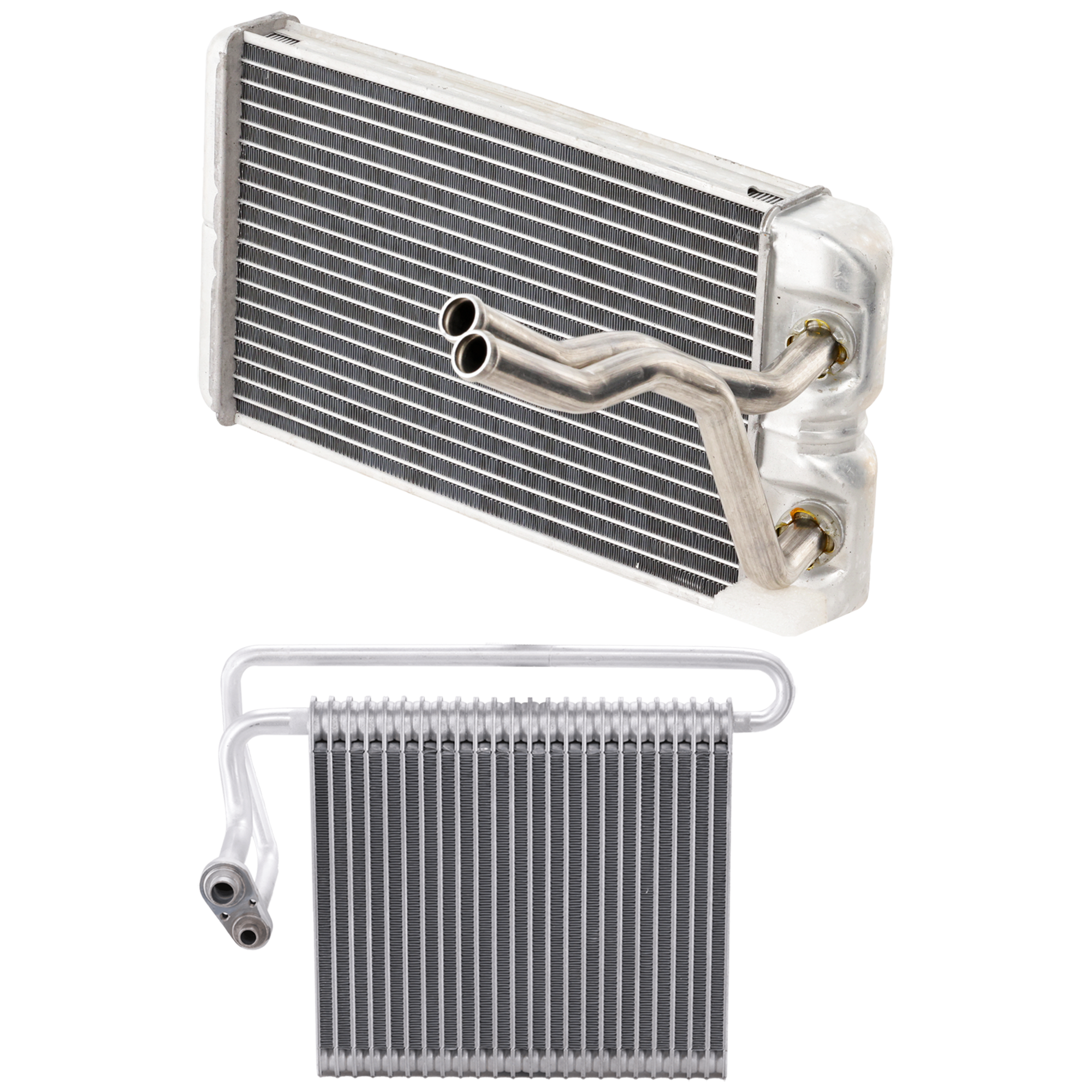 AM FUSION MKZ 10-12 A C EVAPORATOR 2 pc Kit with Heater Core SKU KIT 050126-12 OEM AH6Z19860A AE5Z18476BA