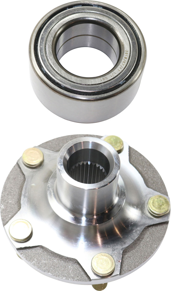 AM SX4-07-13 FRONT HUB ASSEMBLY RH=LH 2 pc Kit 5 Studs w Wheel Bearing SKU KIT 050218-01 OEM 4342080801-4344080J00