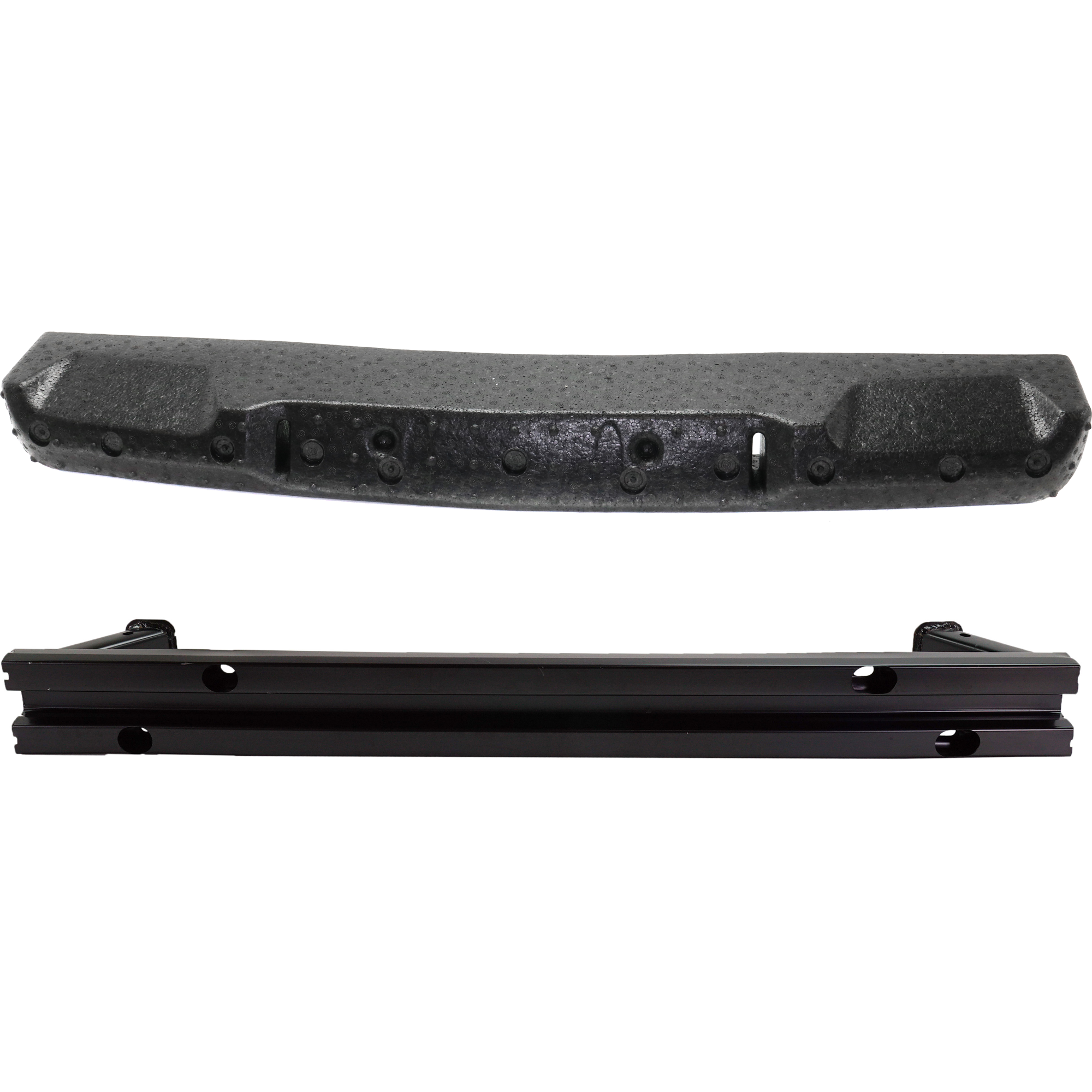 AM COLORADO 15-20 FRONT REINFORCEMENT 2 pc Kit Steel with Bumper Absorber SKU KIT 050225-07 Partslink GM1006683 GM1070289 OEM 84177601-22891698