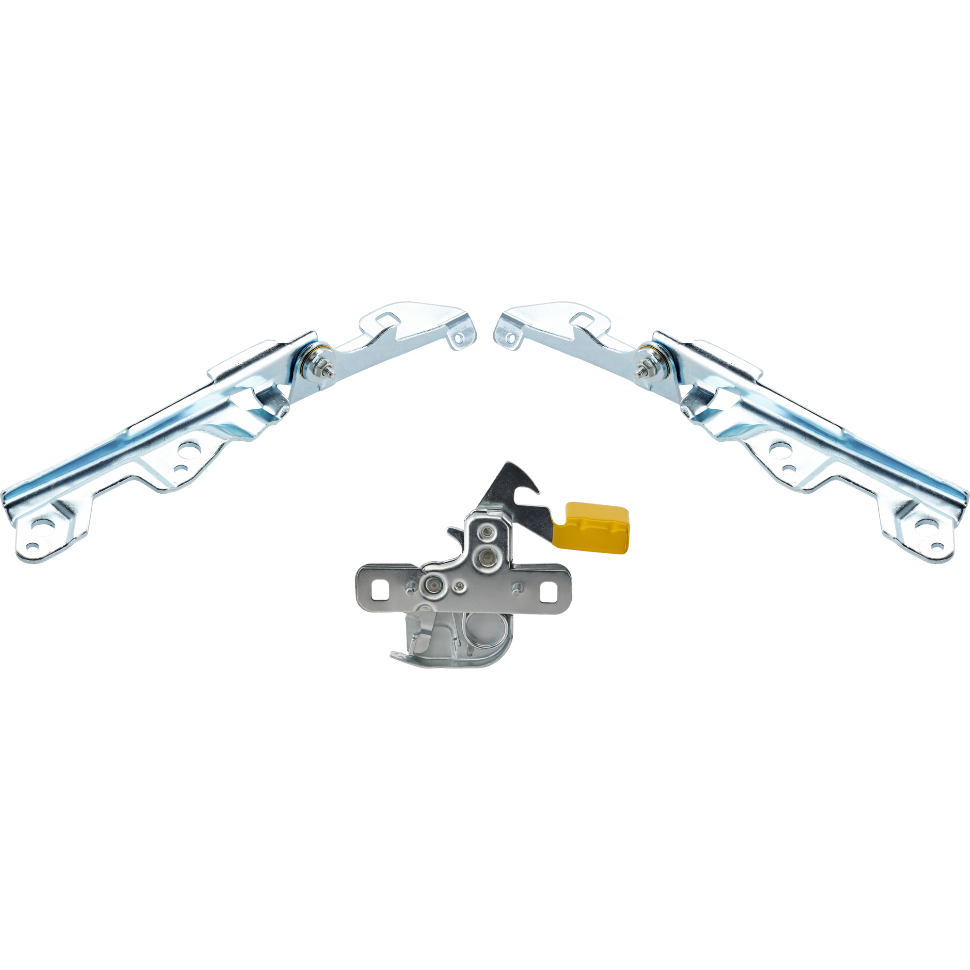 AM MUSTANG 99-04 HOOD LATCH 3 pc Kit with Hood Hinge SKU KIT 050225-15 OEM 3R3Z16700AA 2R3Z16797AA 2R3Z16