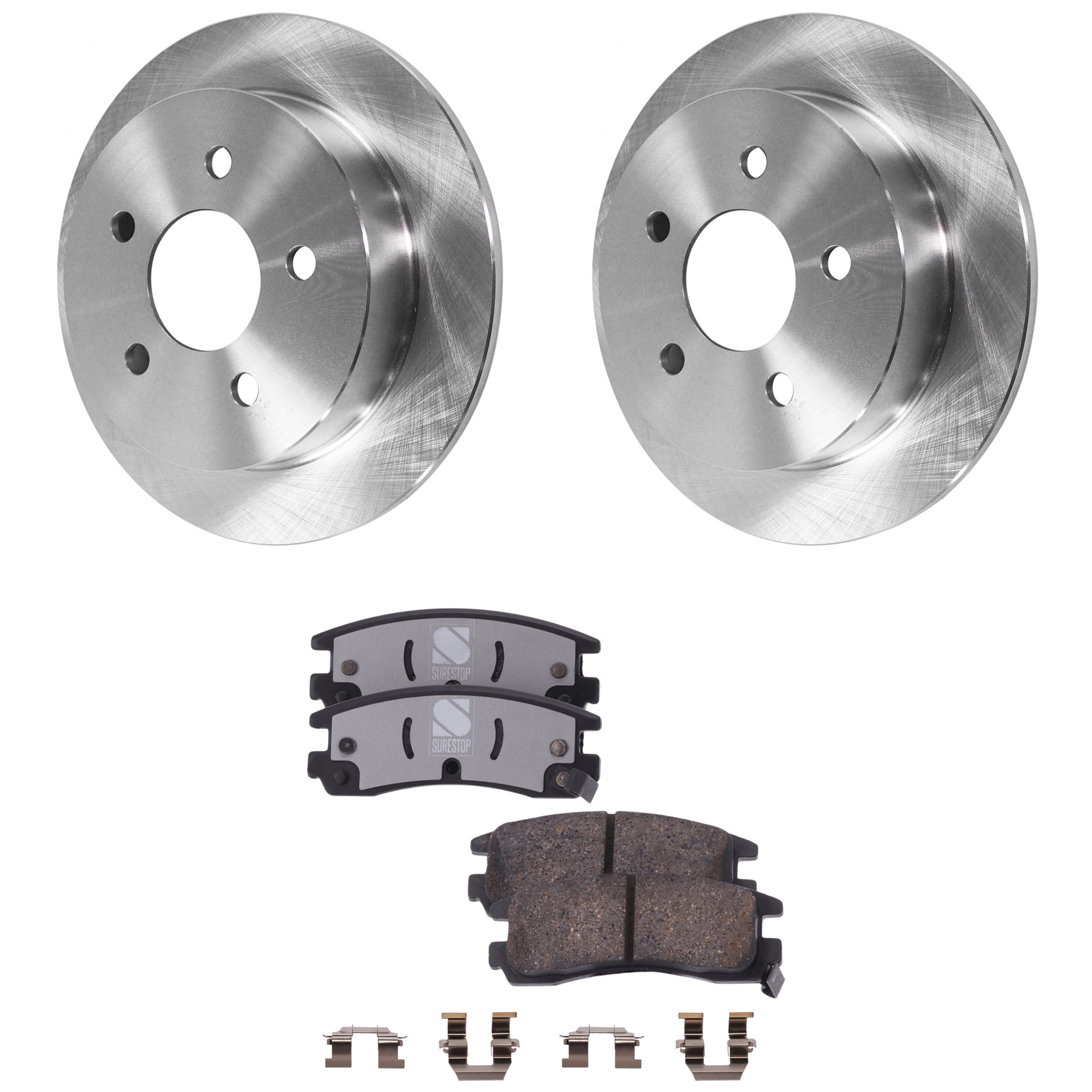 AM REGAL 97-04 IMPALA 00-05 REAR BRAKE DISC AND PAD KIT 4 pc kit SKU KIT 050321-05-103 OEM 18021354-569107-569110-1802337