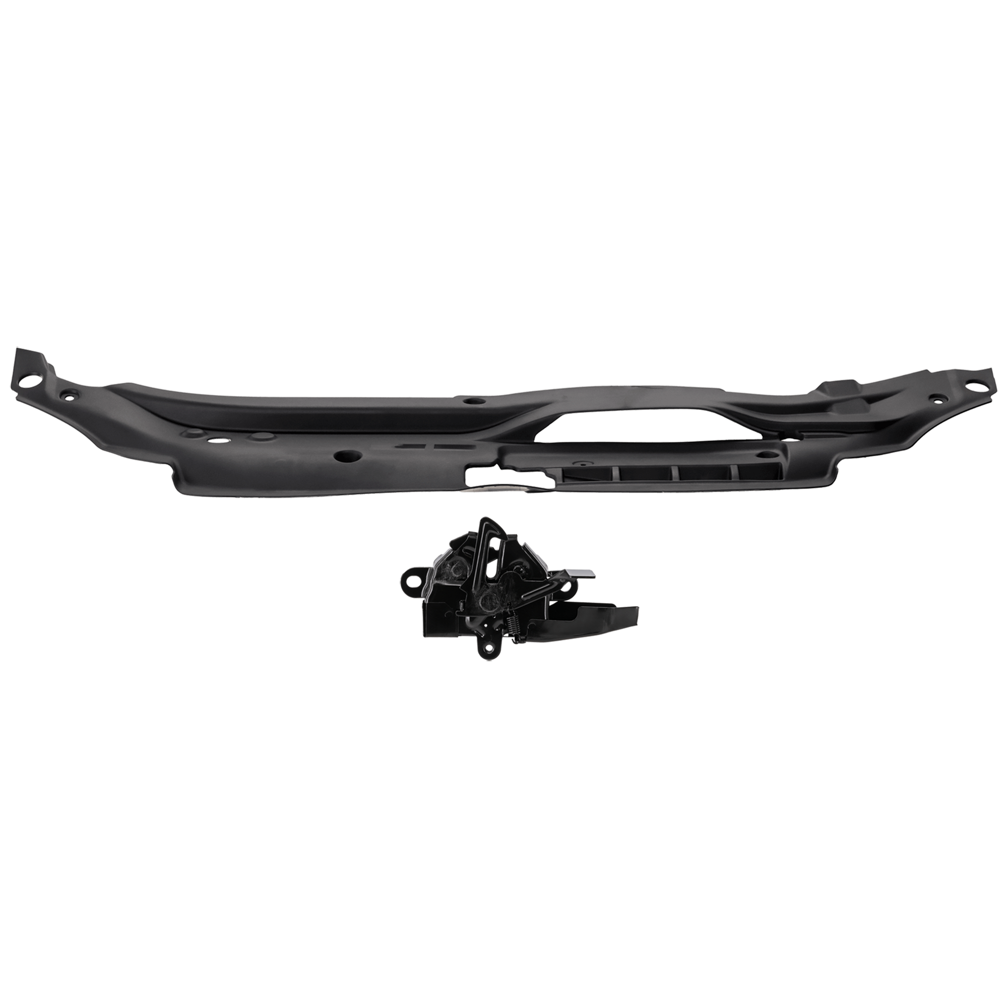 AM AVALON 05-10 RADIATOR SUPPORT COVER 2 pc Kit w o Alarm System with Hood Latch SKU KIT 050826-18 Partslink TO1225270 TO1234127 OEM 5329507010-53510AC050