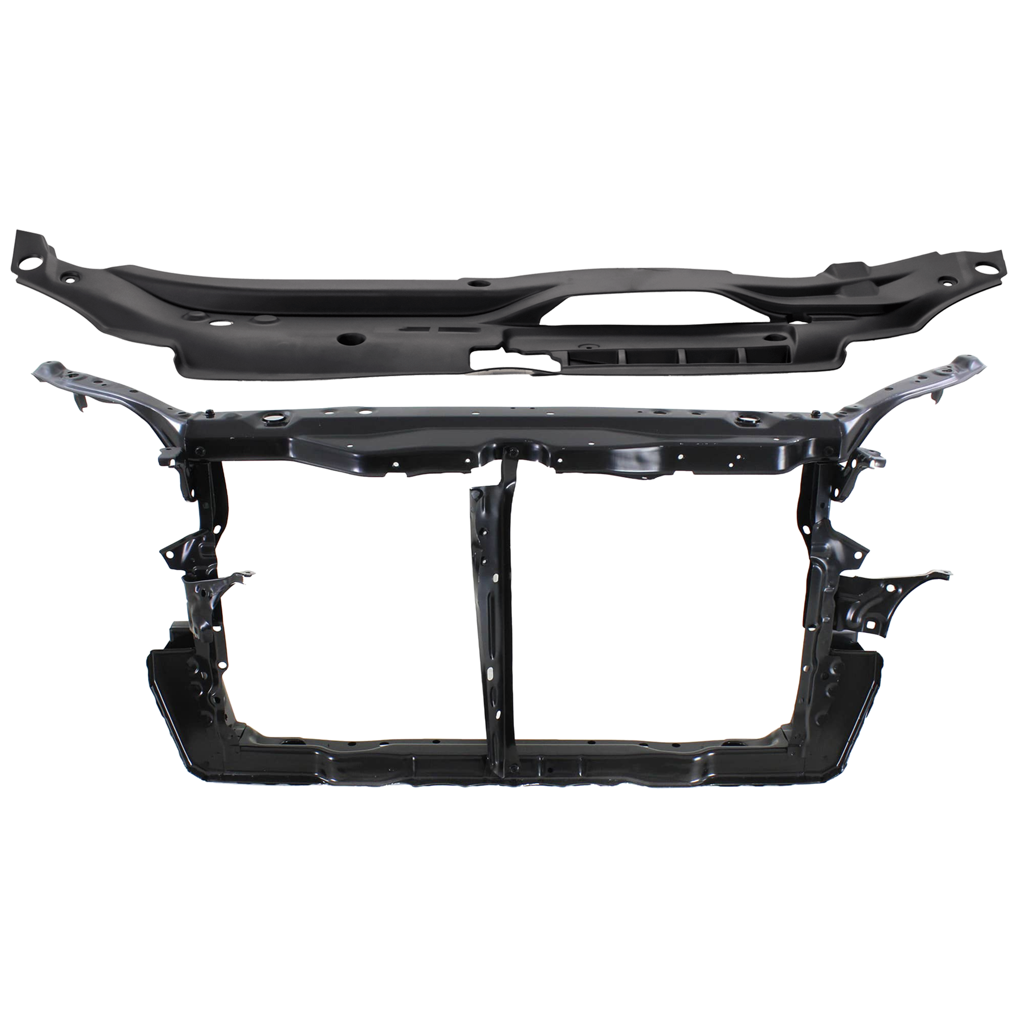 AM AVALON 05-10 RADIATOR SUPPORT 2 pc Kit Assembly with Radiator Support Cover SKU KIT 050826-19 Partslink TO1225255 TO1225270 OEM 5321007030-5329507010