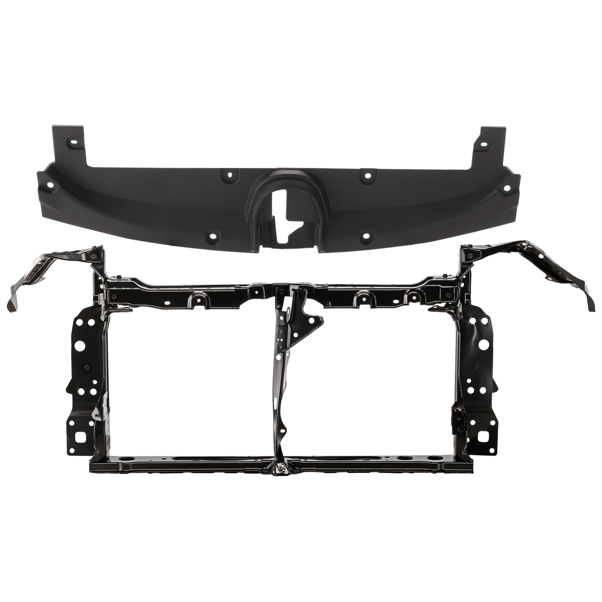 AM COROLLA 20-22 RADIATOR SUPPORT 2 pc Kit Assembly 1.8L Eng. North America Built Vehicle with Radiator Support Cover SKU KIT 050826-20 Partslink TO1225502 TO1224127 OEM 5320102340-5328902020