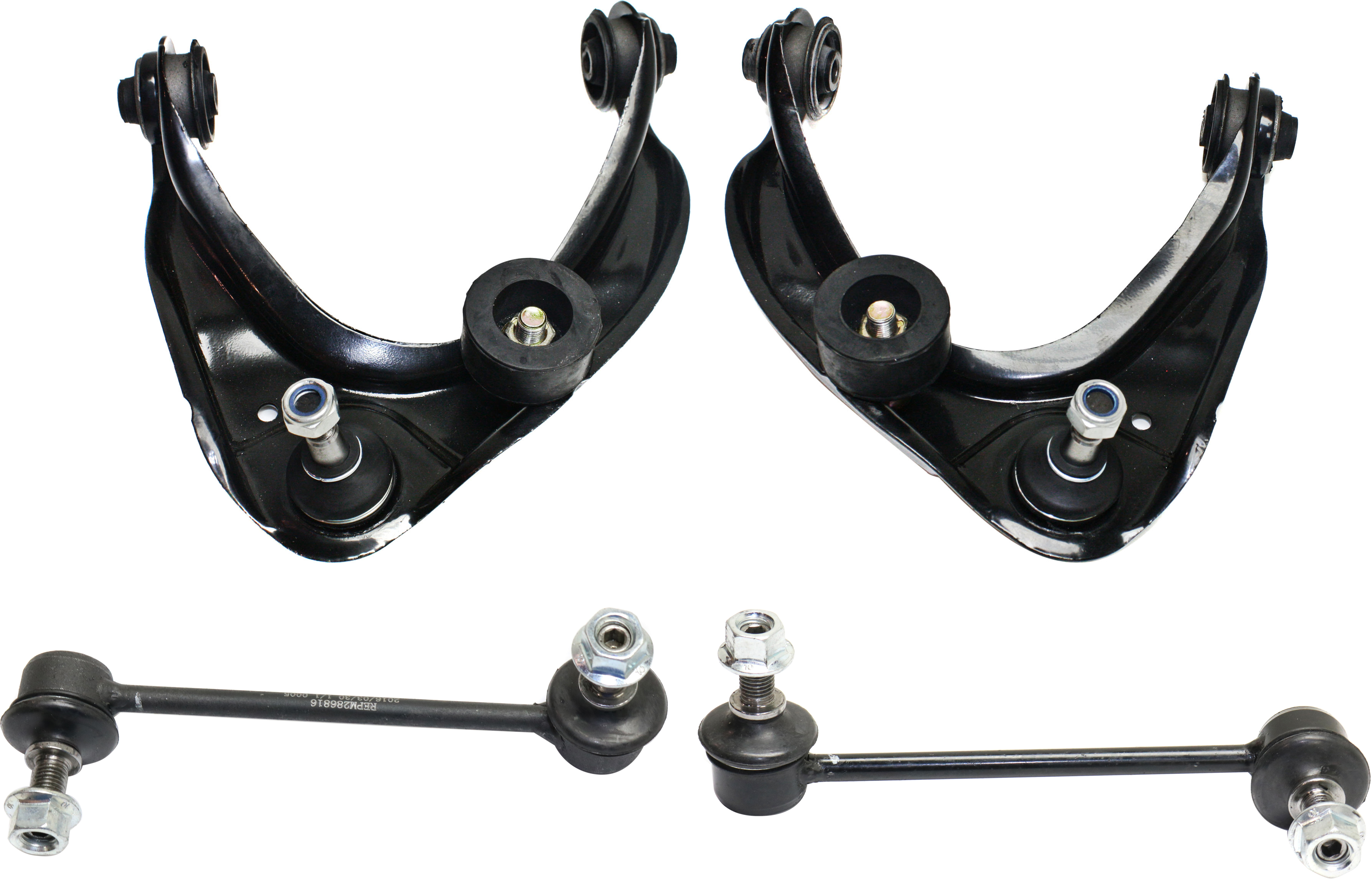 AM FUSION 06-10 FRONT CONTROL ARM KIT RH AND LH Upper w ball joint s 4 pc Kit with Sway Bar Link SKU KIT 050918-16 OEM GK2A34250C GR8C34250-7E5Z308
