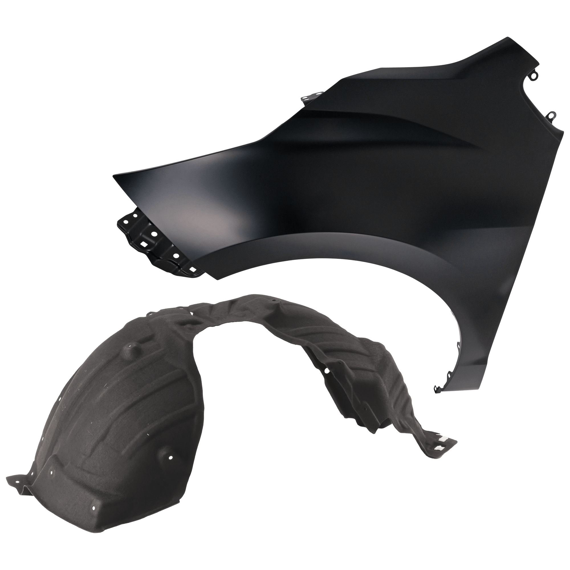 AM SIENNA 21-23 FRONT FENDER LH Primed with Fender Liner SKU KIT 050926 AE08 Partslink TO1240280 TO1248248 OEM 5381208050-5380608061-53806080