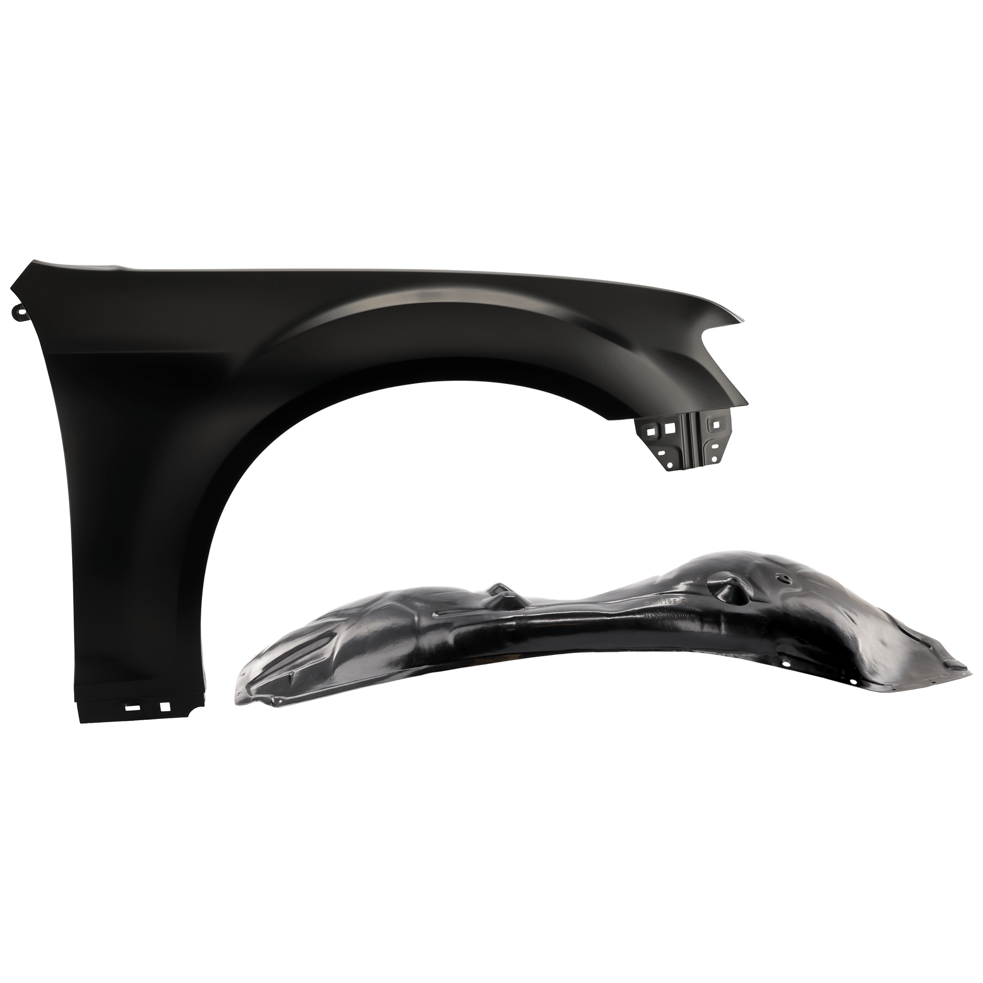 AM CHRYSLER 300-11-14 FRONT FENDER RH Primed with Fender Liner SKU KIT 050926 AE107 OEM 55113438AD 68084288AG PFM