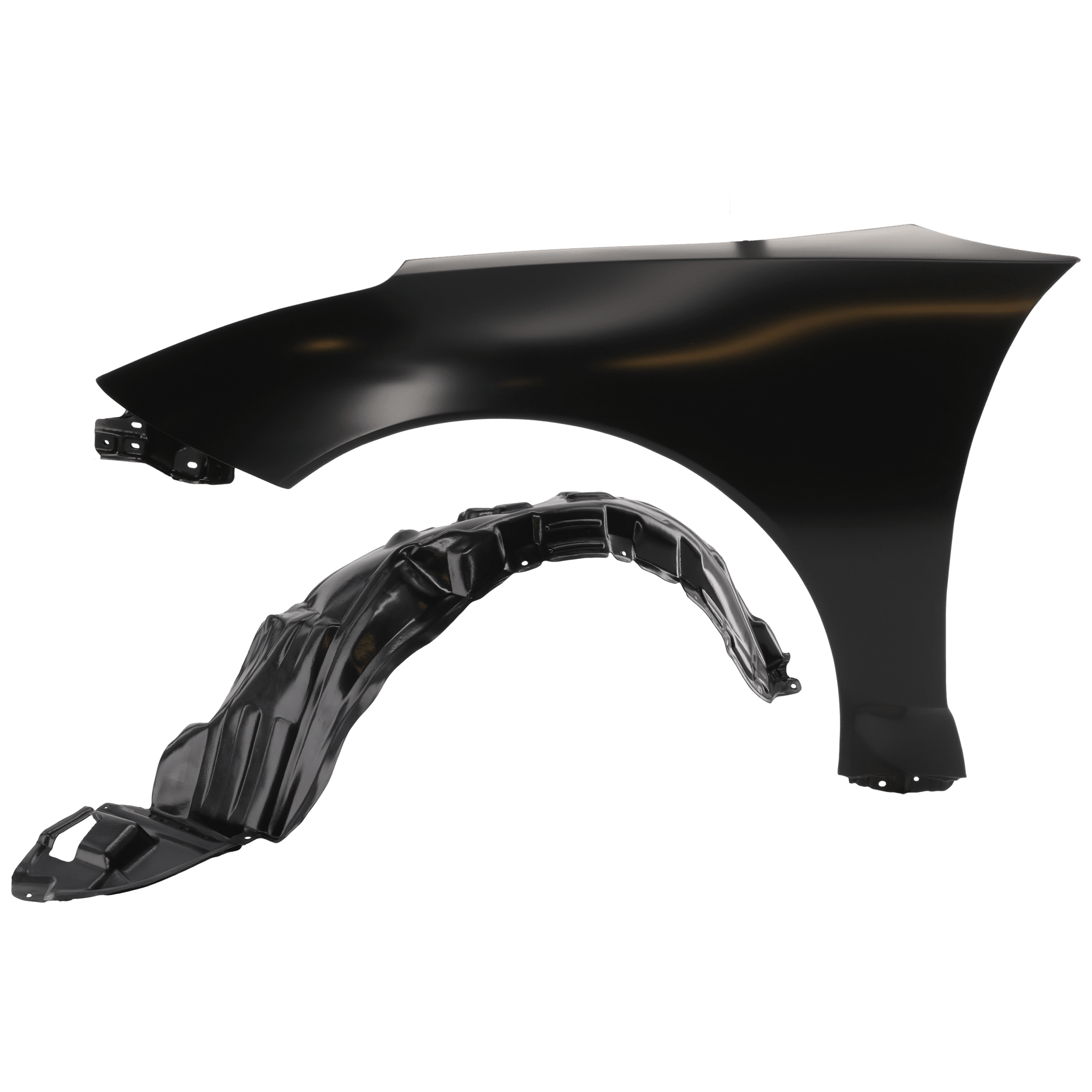 AM CELICA 00-05 FRONT FENDER LH Primed with Fender Liner SKU KIT 050926 AE112 Partslink TO1240193 TO1248128 OEM 538022B470-5387620380