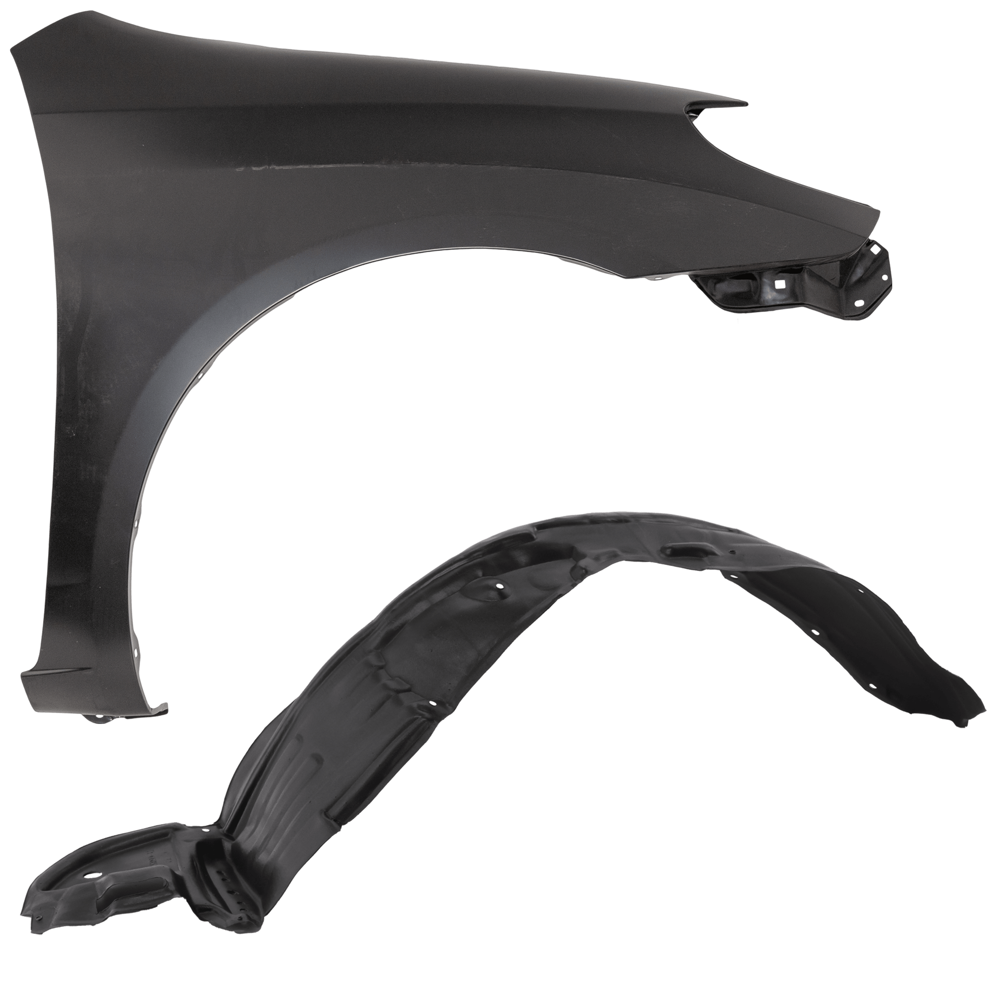 AM MATRIX 03-08 FRONT FENDER RH Primed with Fender Liner SKU KIT 050926 AE117 Partslink TO1241191 TO1249123 OEM 5380102080-5387502100