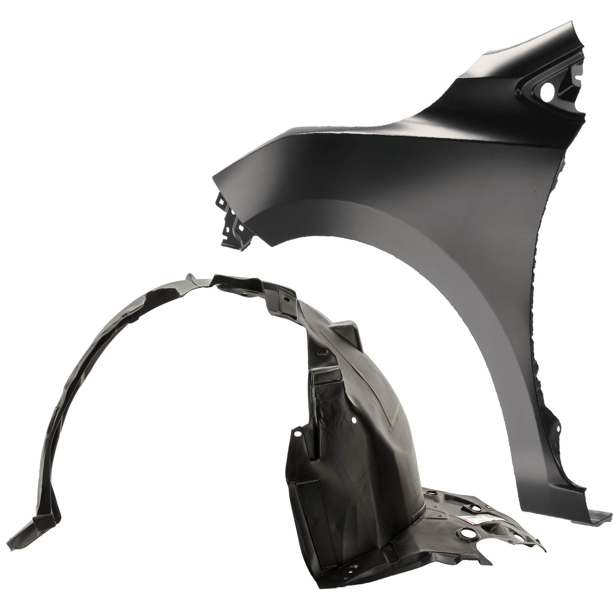 AM VERSA 20-25 FRONT FENDER LH 2 pc Kit Primed with Fender Liner SKU KIT 050926 AE1233 Partslink NI1240237 NI1248178 OEM F31015EFMA 638415EE0A