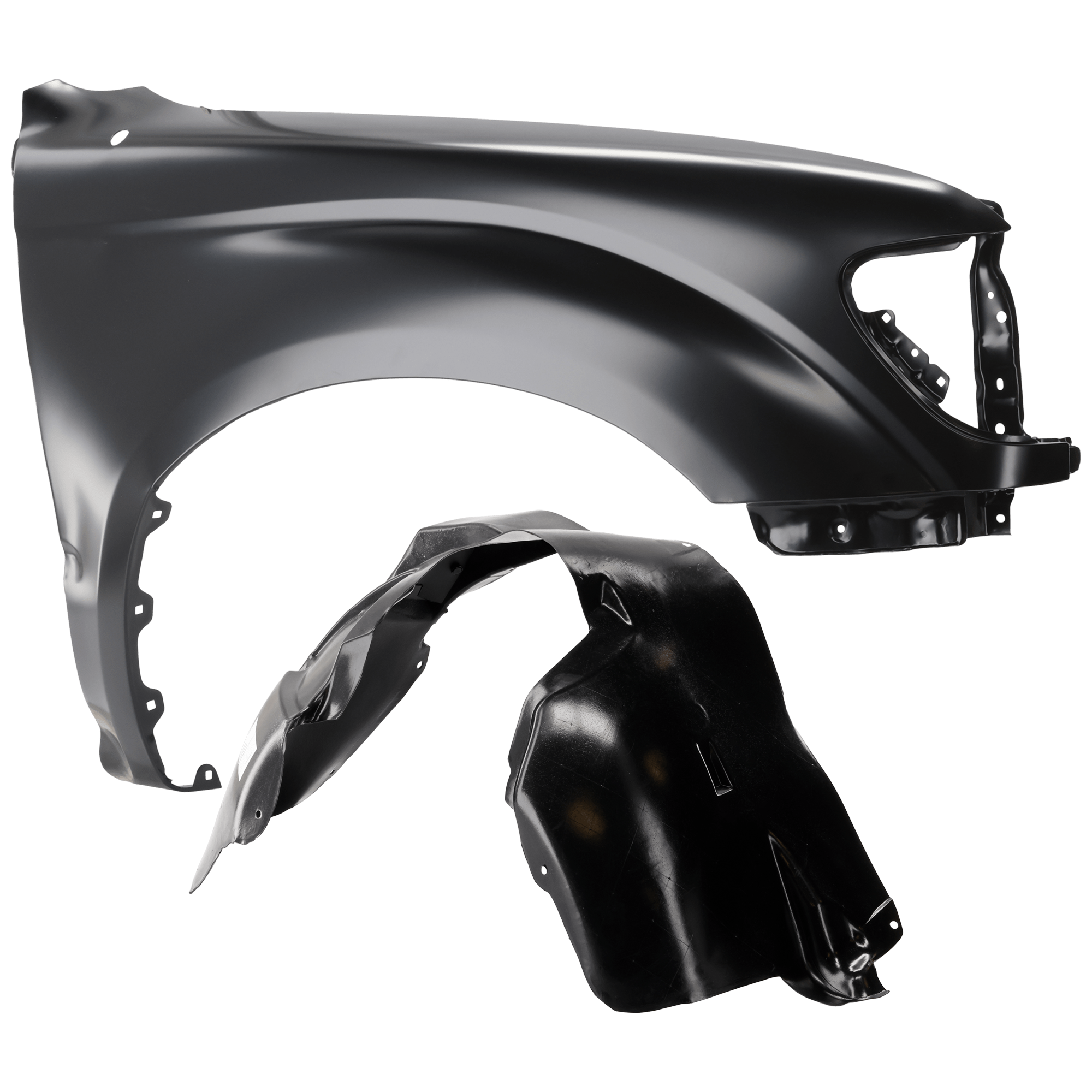 AM GRAND CHEROKEE 08-10 FRONT FENDER RH Primed with Fender Liner SKU KIT 050926 AE125 OEM 55394450AB 55079096AA PFM