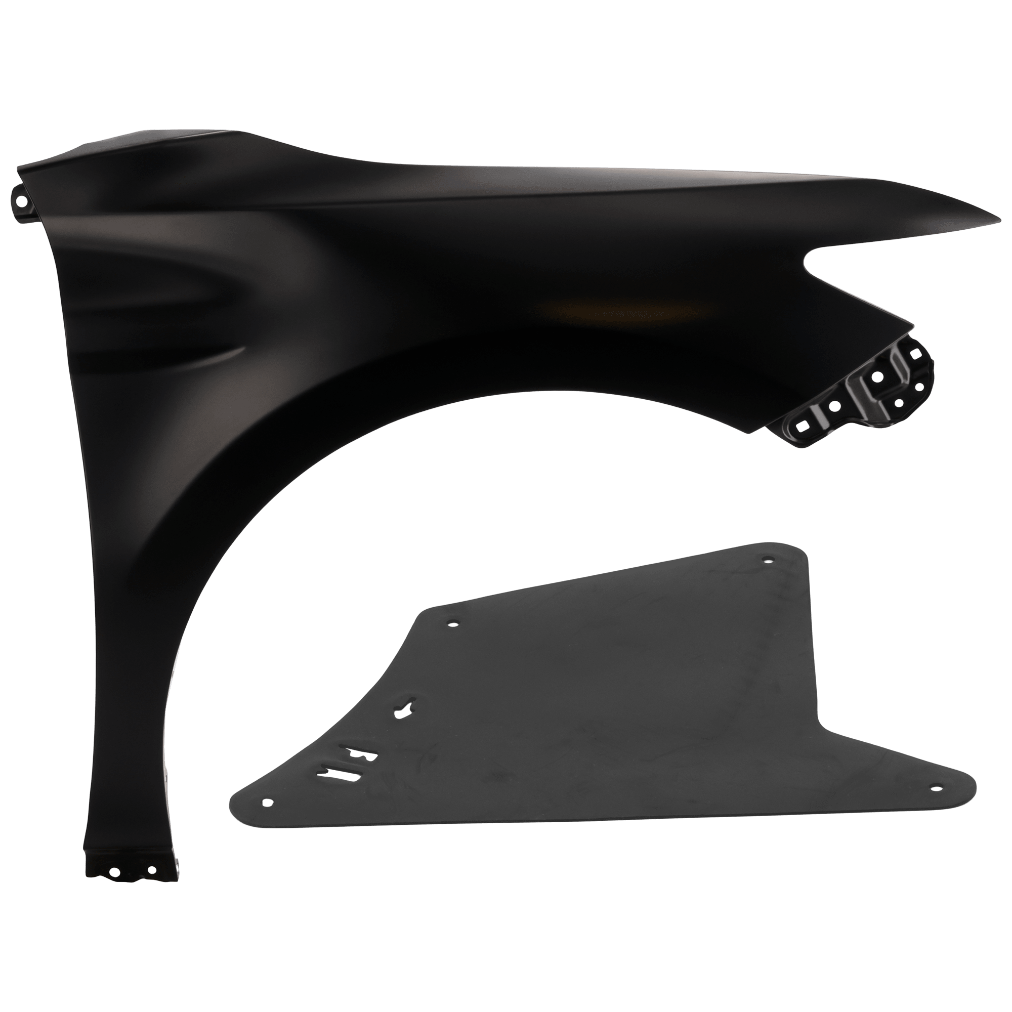 AM 4RUNNER 06-09 FRONT FENDER RH 2 pc Kit Primed with Fender Liner SKU KIT 050926 AE1279 Partslink TO1241216 TO1251129 OEM 5380135580-5373535151