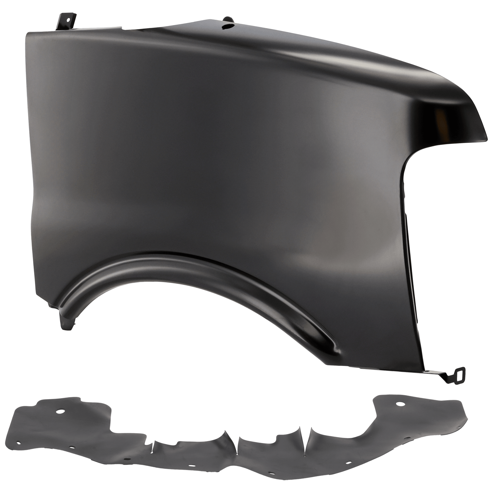 AM EXPRESS SAVANA 2500-3500-03-23 FRONT FENDER RH 2 pc Kit Primed with Fender Liner SKU KIT 050926 AE1285 Partslink GM1241312 GM1251131 OEM 25737844-15203937