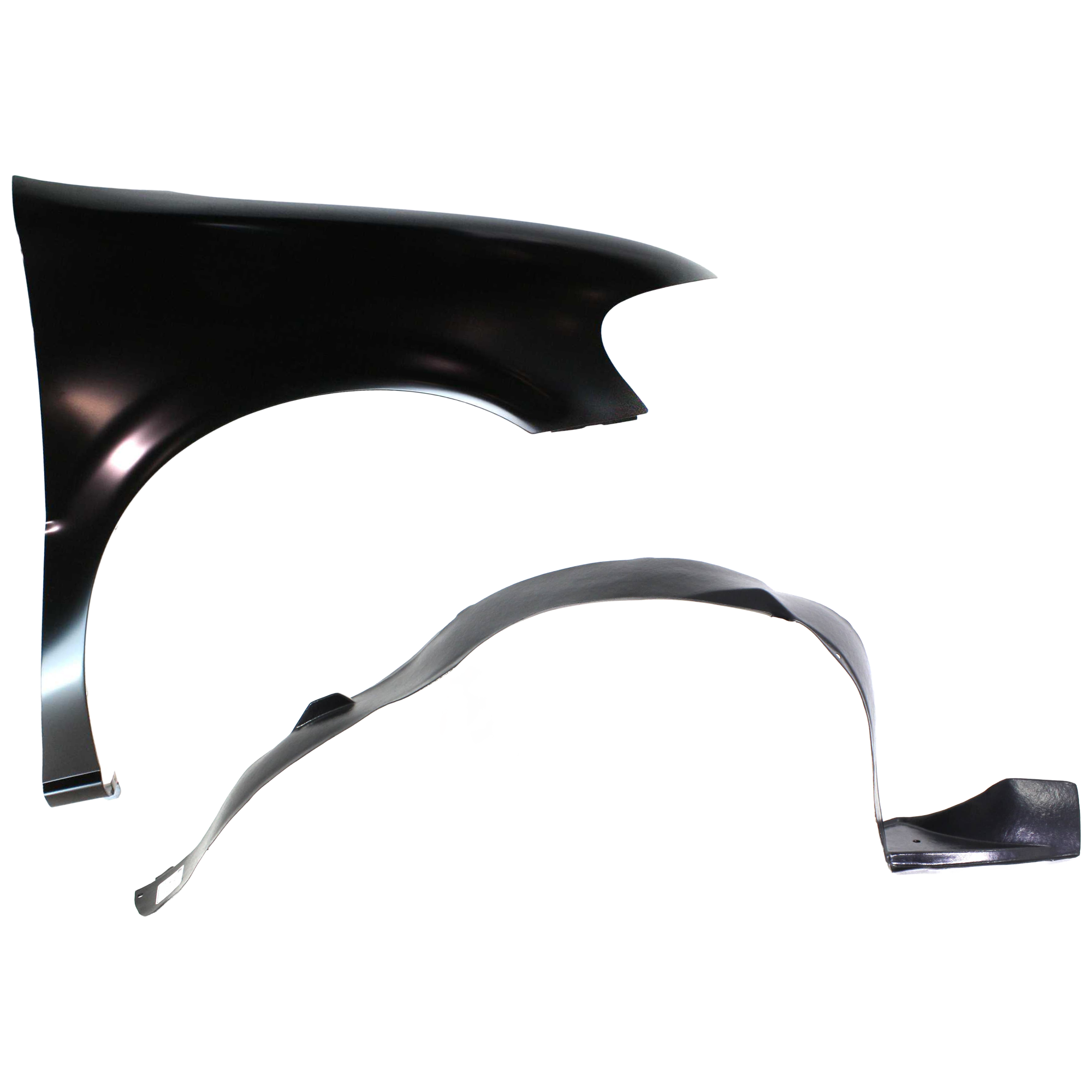 AM VENTURE 97-05 FRONT FENDER RH 2 pc Kit Primed with Fender Liner SKU KIT 050926 AE1288 Partslink GM1241255 GM1249149 OEM 12529744-88951575-10434829