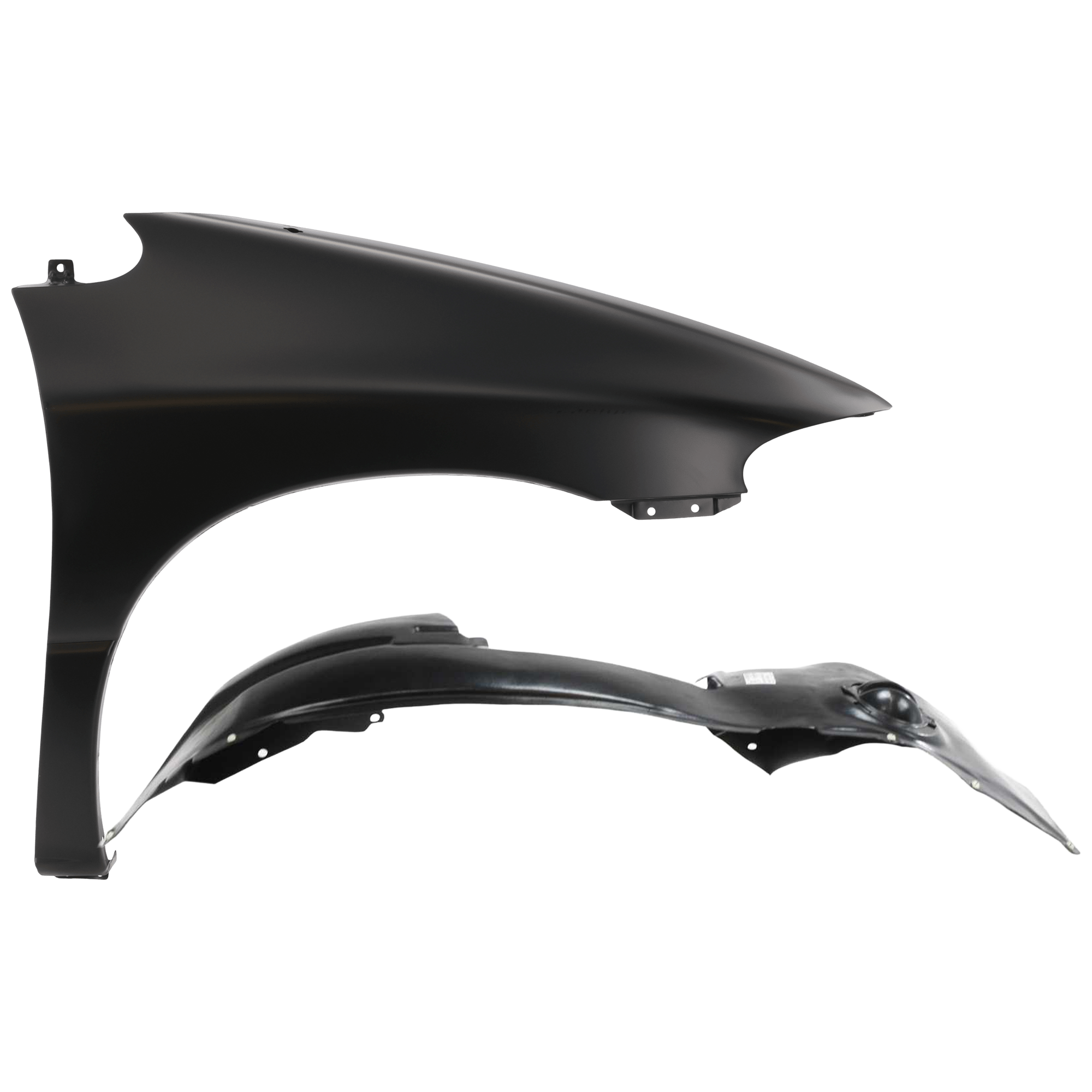 AM CARAVAN GRAND CARAVAN 96-00 FRONT FENDER RH 2 pc Kit Primed with Fender Liner SKU KIT 050926 AE1320 Partslink CH1241205 CH1249110 OEM 4882290AA 4860308