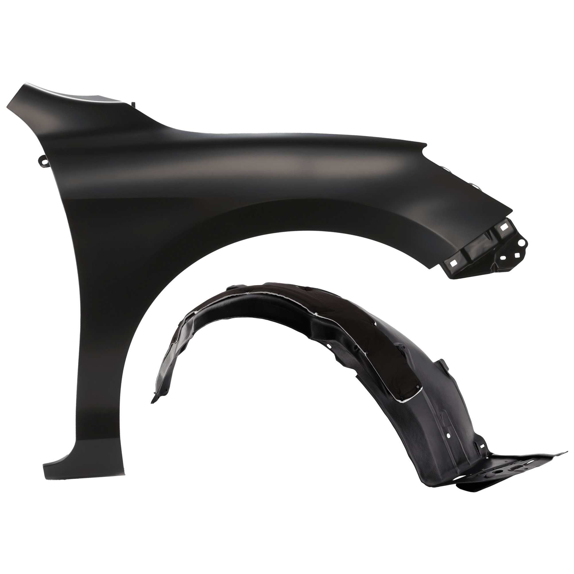 AM ACCORD 13-15 FRONT FENDER RH 2 pc Kit Primed with Fender Liner SKU KIT 050926 AE1343 OEM 60211T2FA90ZZ 74100T2AA00 PFM