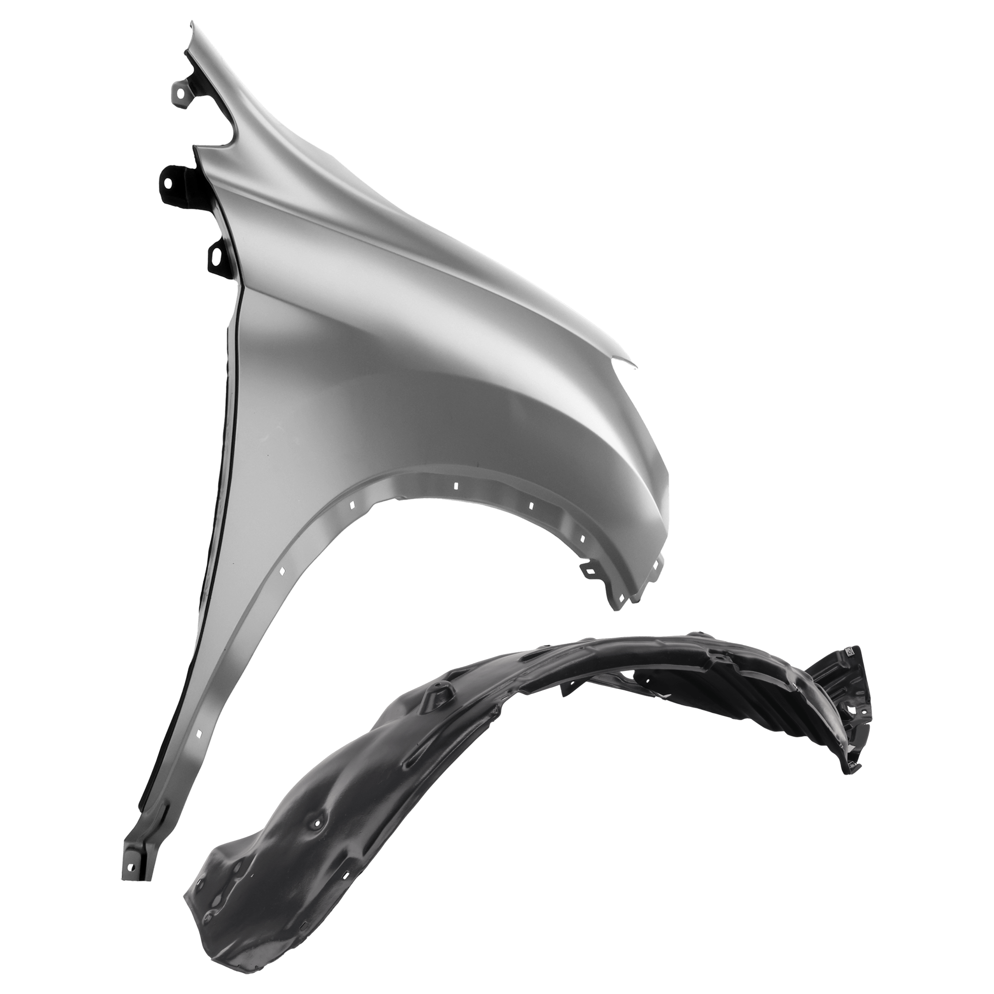 AM PASSPORT 19-21 PILOT 16-18 FRONT FENDER RH Primed with Fender Liner SKU KIT 050926 AE158 Partslink HO1241191 HO1249162 OEM 60211TG7A90ZZ 74101TG7A01